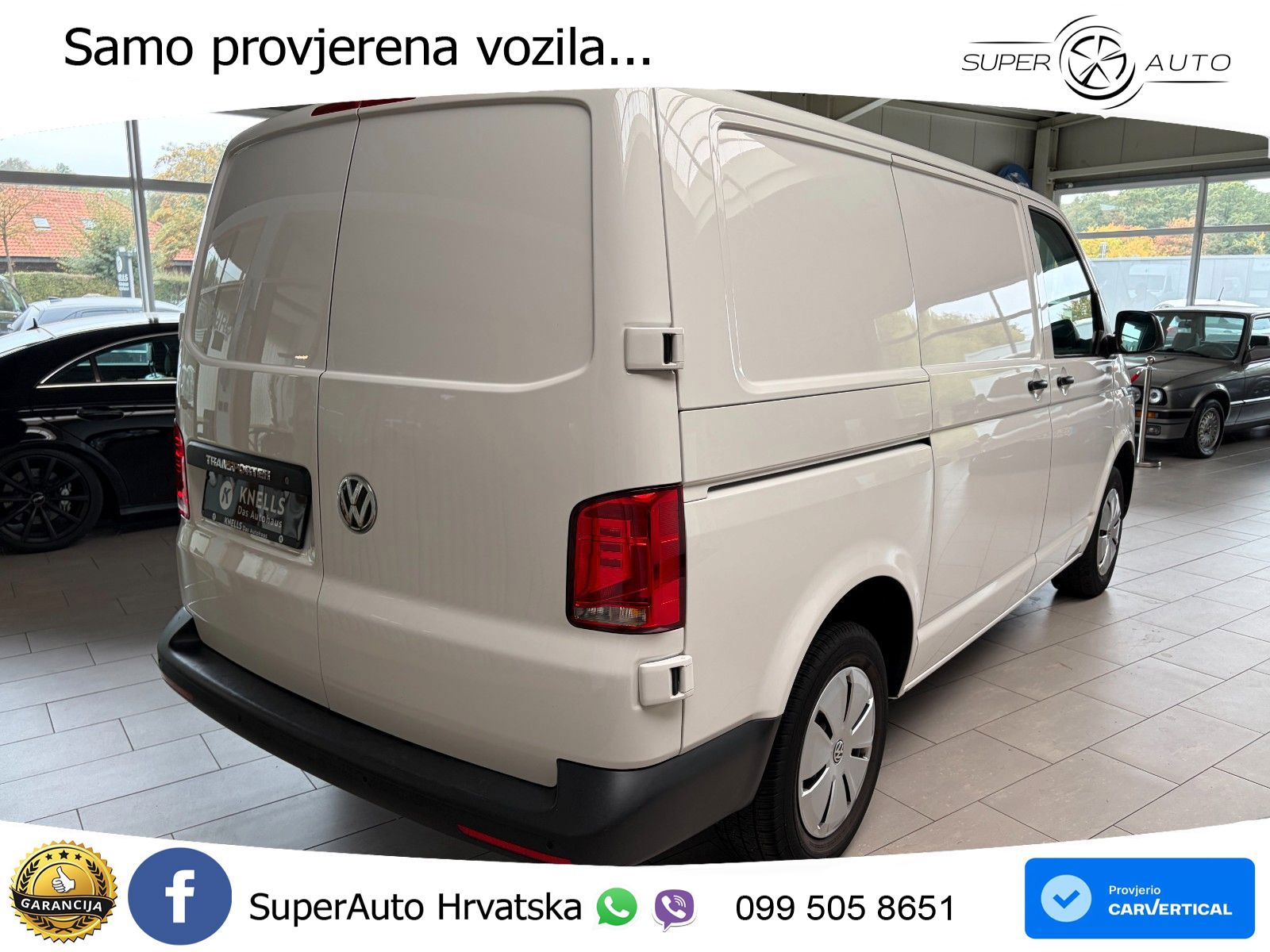 Volkswagen T6.1 Transporter 2.0TDI Kasten FWD/APP/DAB/KLIMA 150 KS