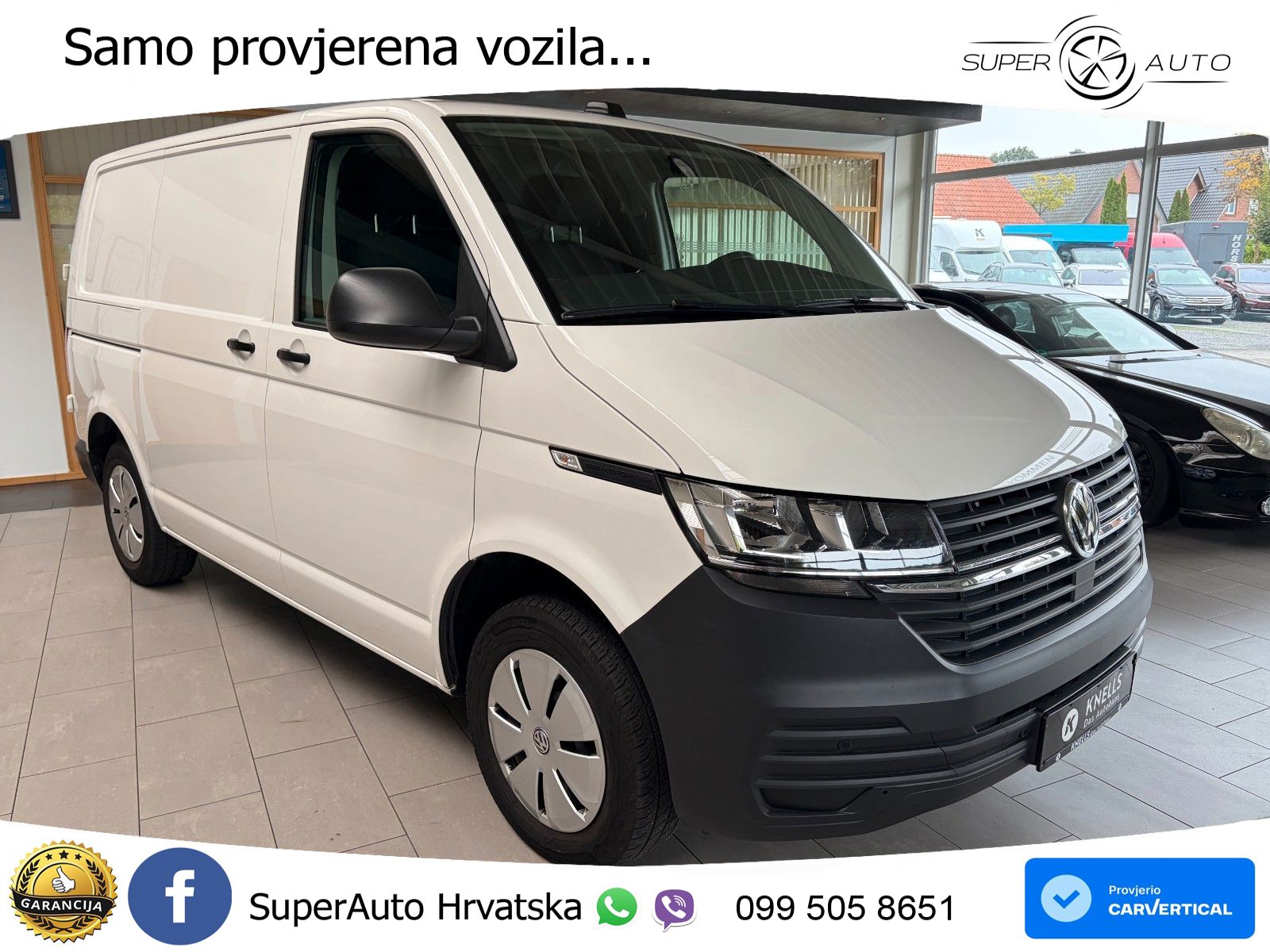 Volkswagen T6.1 Transporter 2.0TDI Kasten FWD/APP/DAB/KLIMA 150 KS