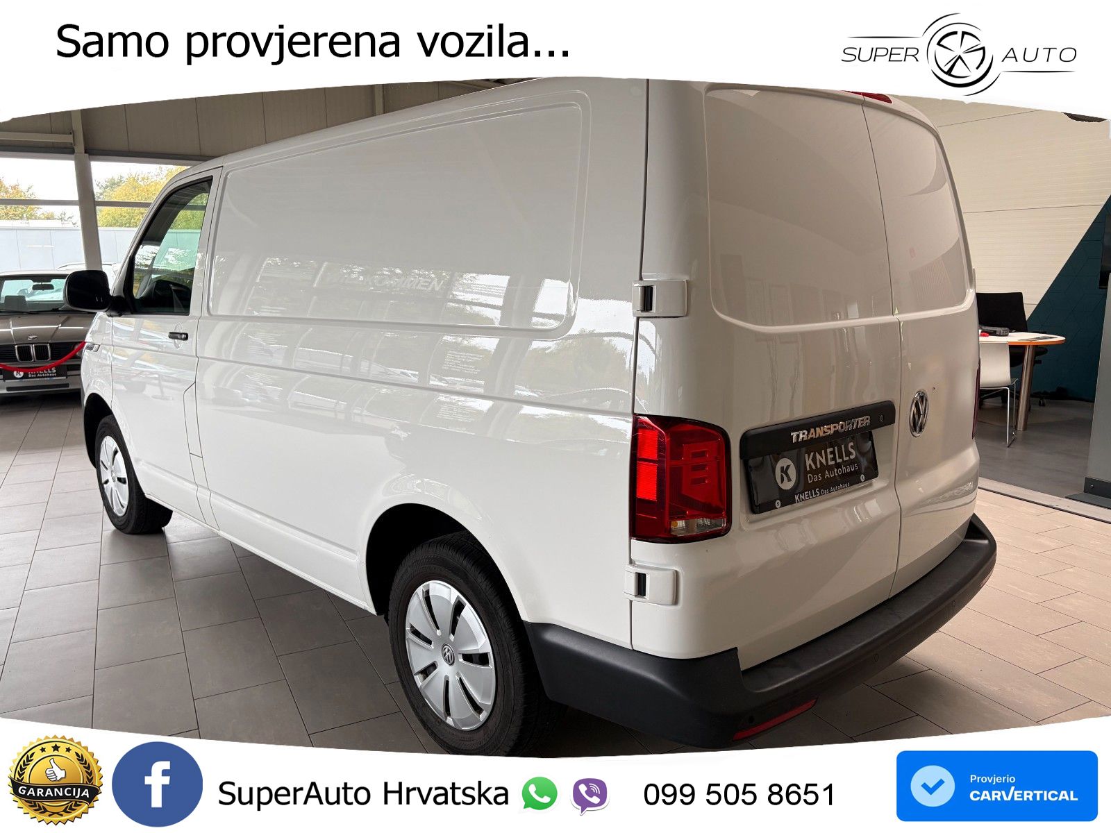 Volkswagen T6.1 Transporter 2.0TDI Kasten FWD/APP/DAB/KLIMA 150 KS
