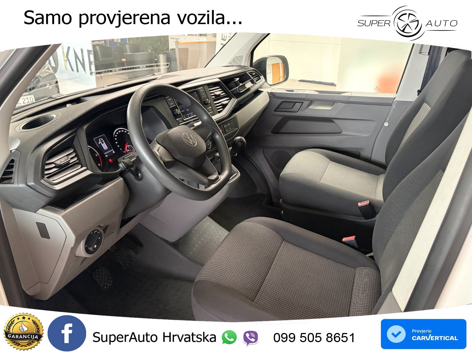 Volkswagen T6.1 Transporter 2.0TDI Kasten FWD/APP/DAB/KLIMA 150 KS