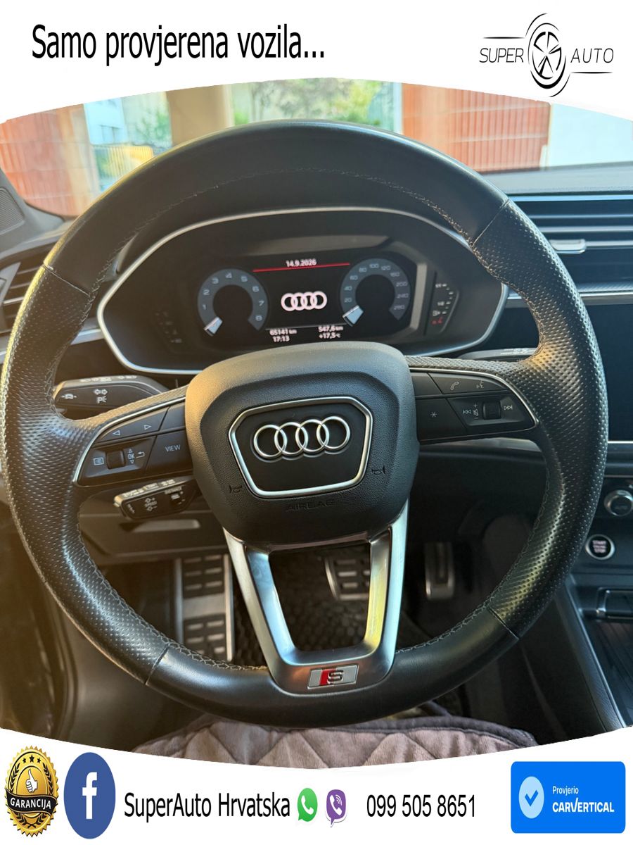 Audi Q3 35 TFSI (150 KS) S tronic S line LED+GR SJED+ACC