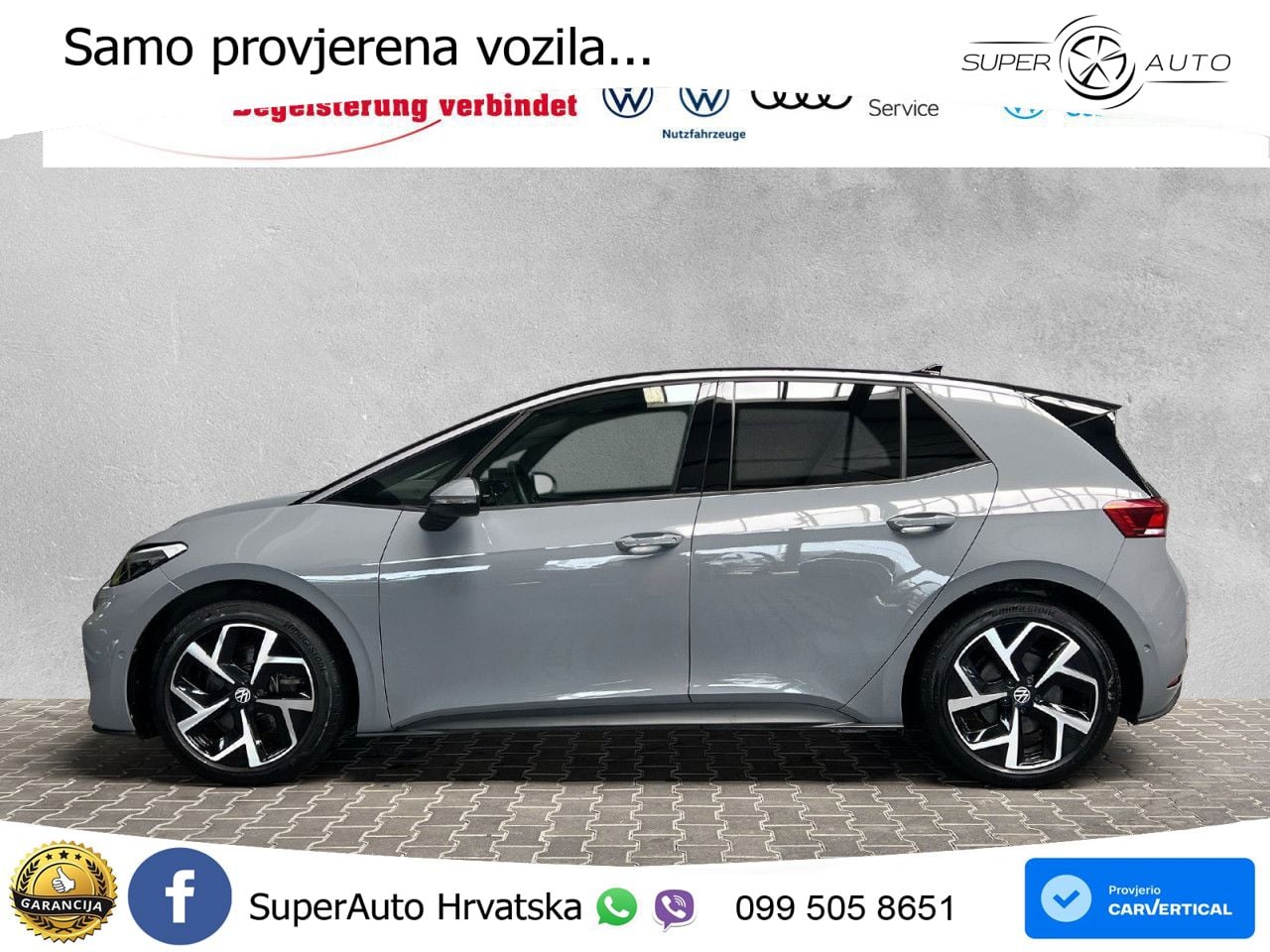 Volkswagen ID.3 Pro 62 kWh (204 KS) LED+GR SJED+ACC