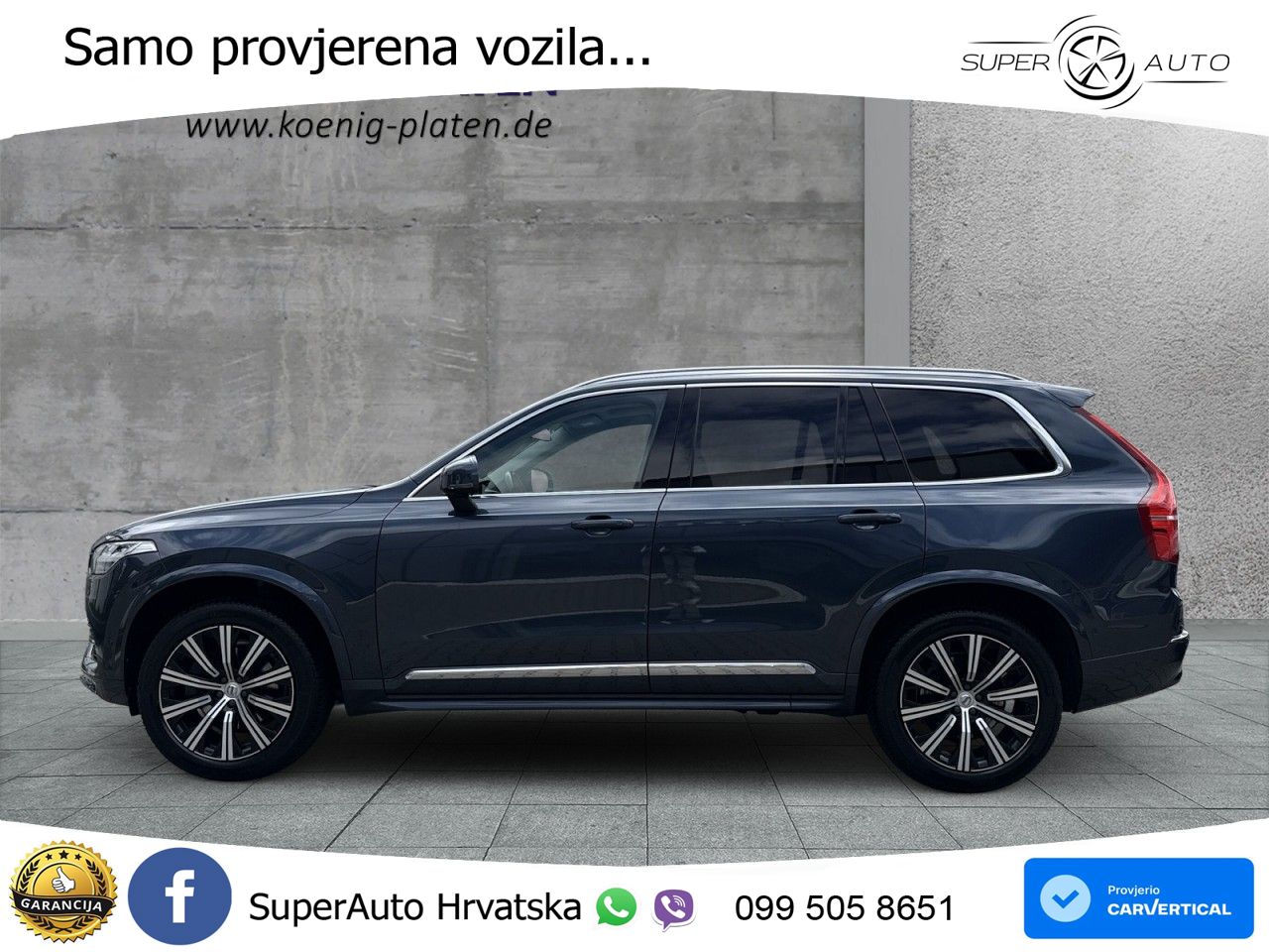 Volvo XC90 2.0 B5 AWD Automatic LED+GR SJED+ACC