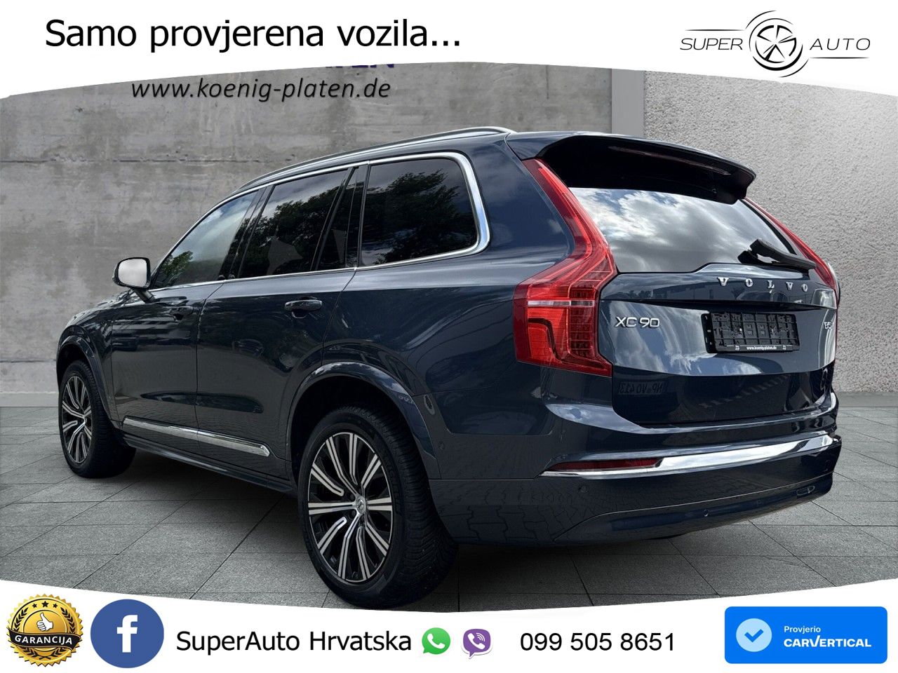 Volvo XC90 2.0 B5 AWD Automatic LED+GR SJED+ACC