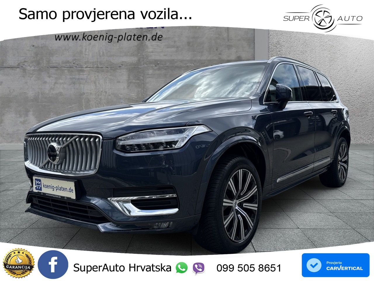 Volvo XC90 2.0 B5 AWD Automatic LED+GR SJED+ACC