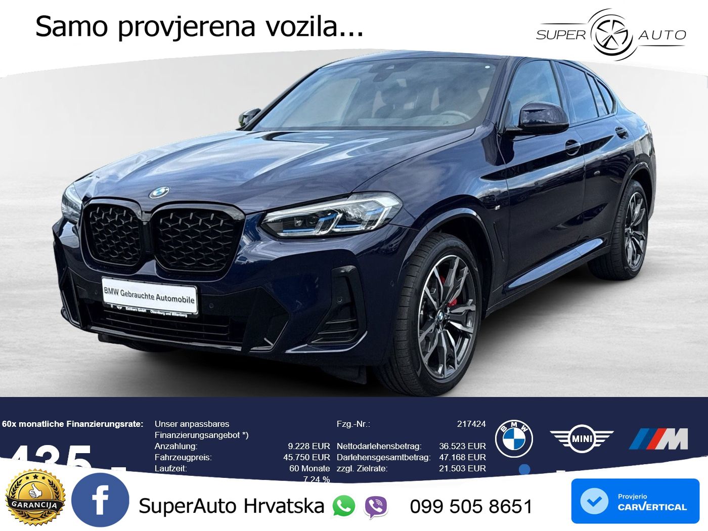 BMW X4 30d (286 KS) xDrive Steptronic