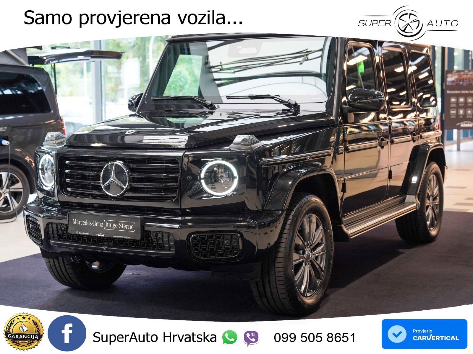 Mercedes G 450d Long (367 KS) 4MATIC 9G-TRONIC Exclusive LED+ACC