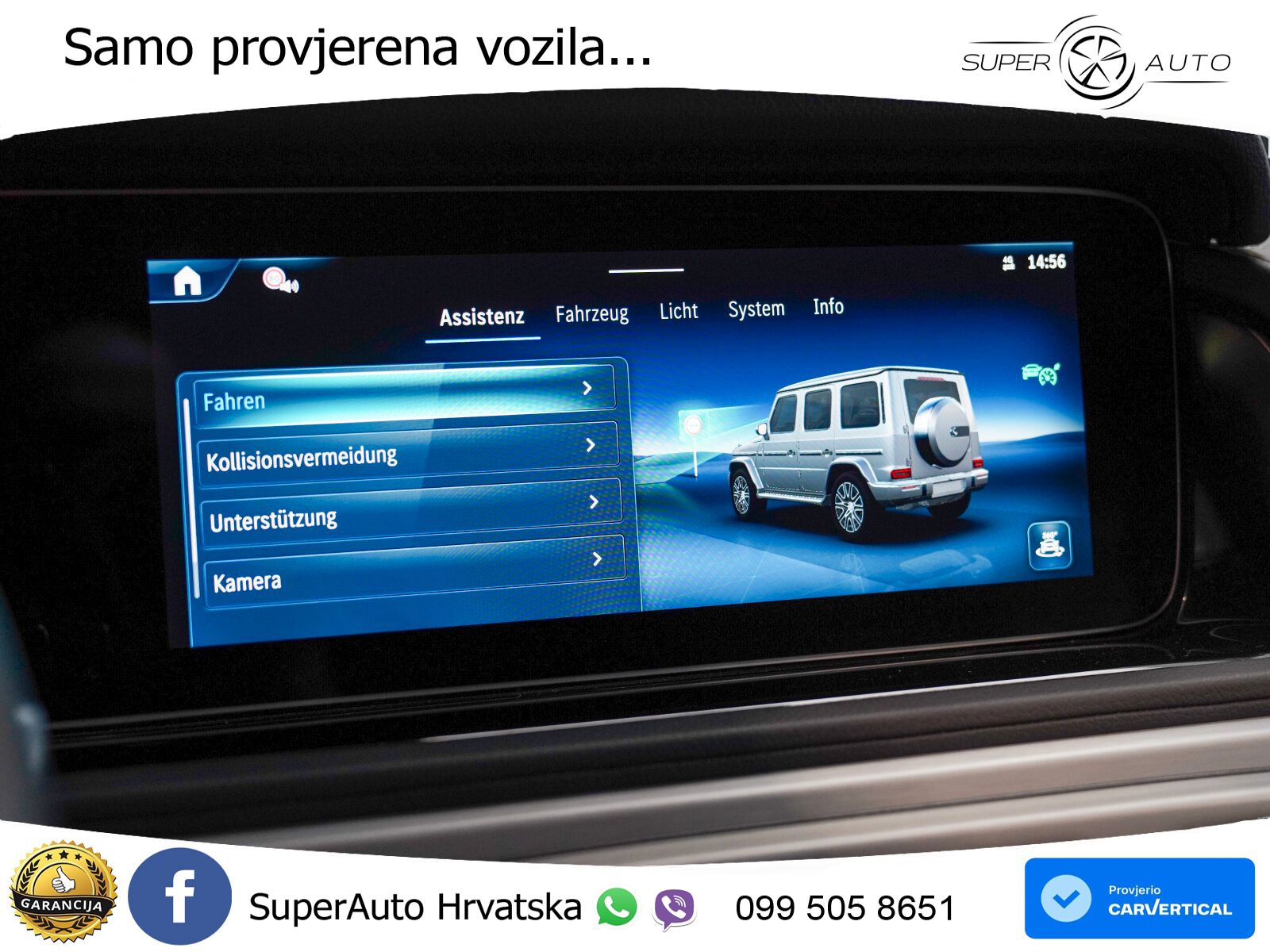 Mercedes G 450d Long (367 KS) 4MATIC 9G-TRONIC Exclusive LED+ACC