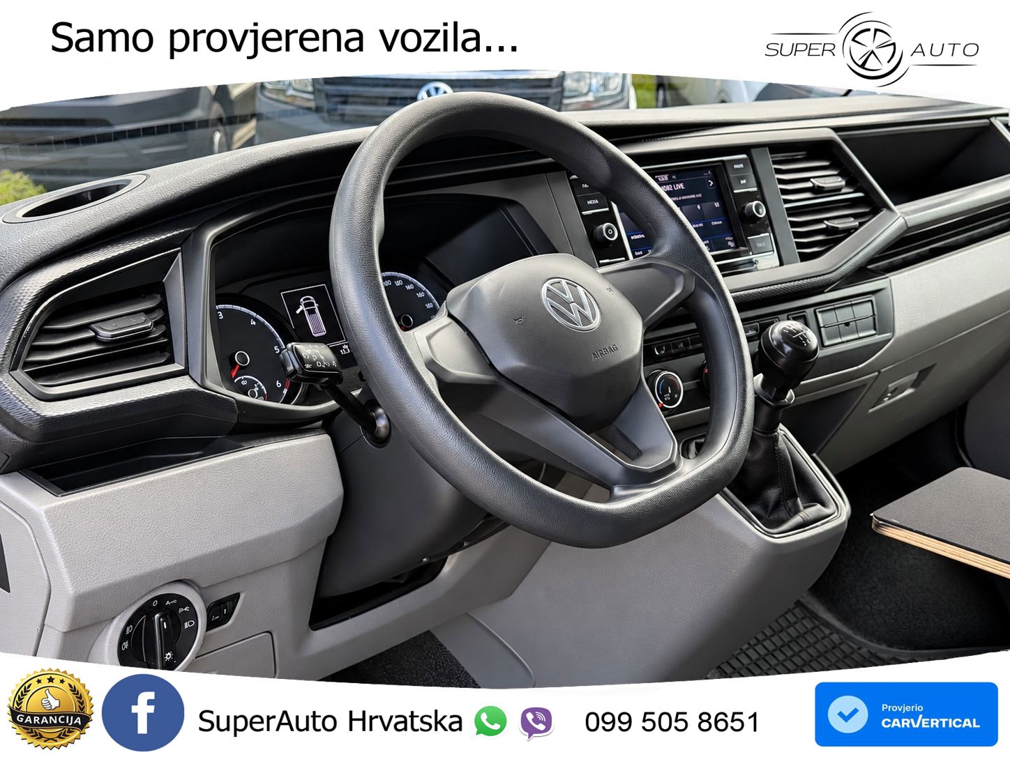 Volkswagen T6.1 Transporter LANG KLIMA SHZ BOTT SCHRANK STH 110 KS