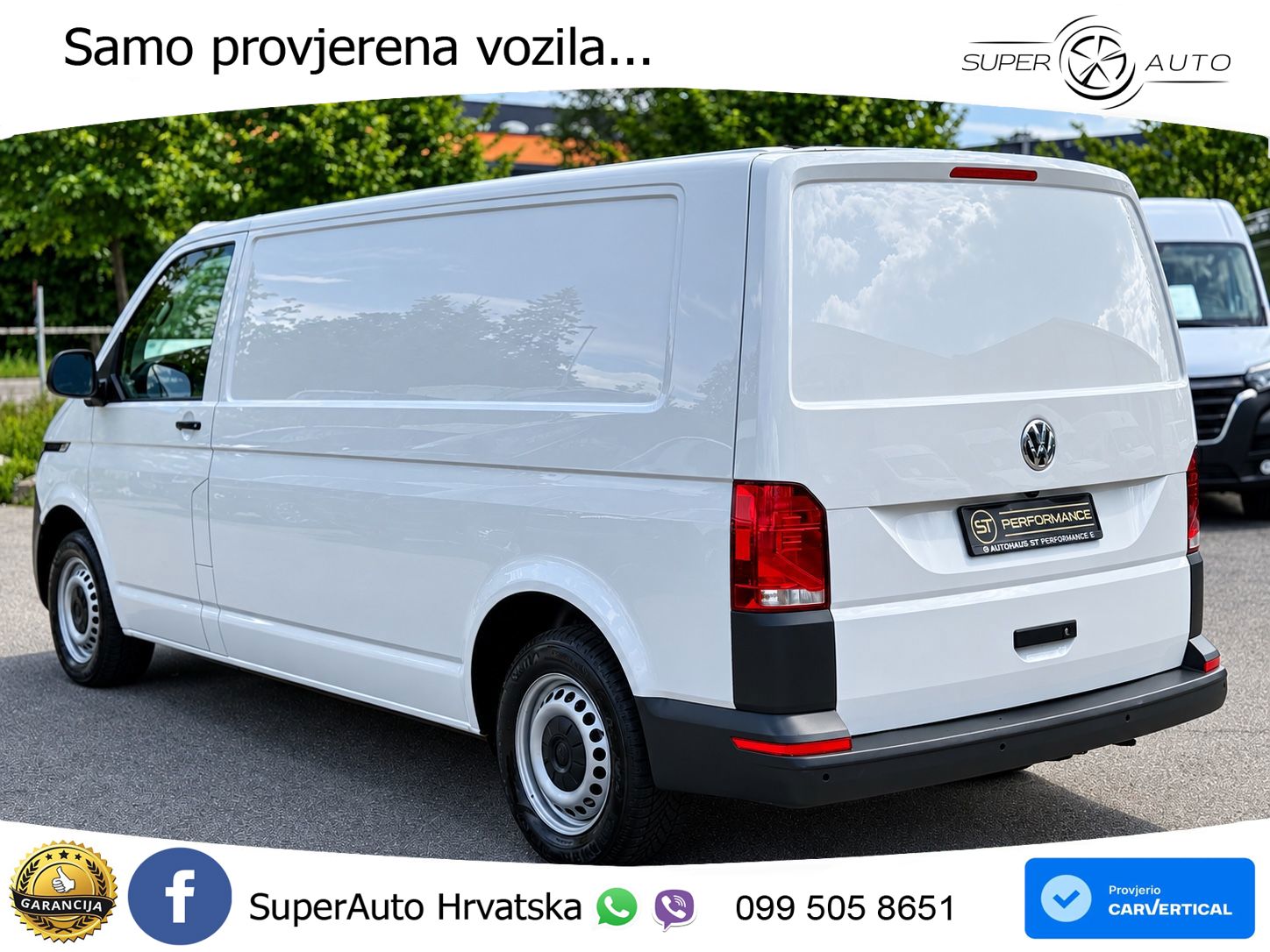 Volkswagen T6.1 Transporter LANG KLIMA SHZ BOTT SCHRANK STH 110 KS