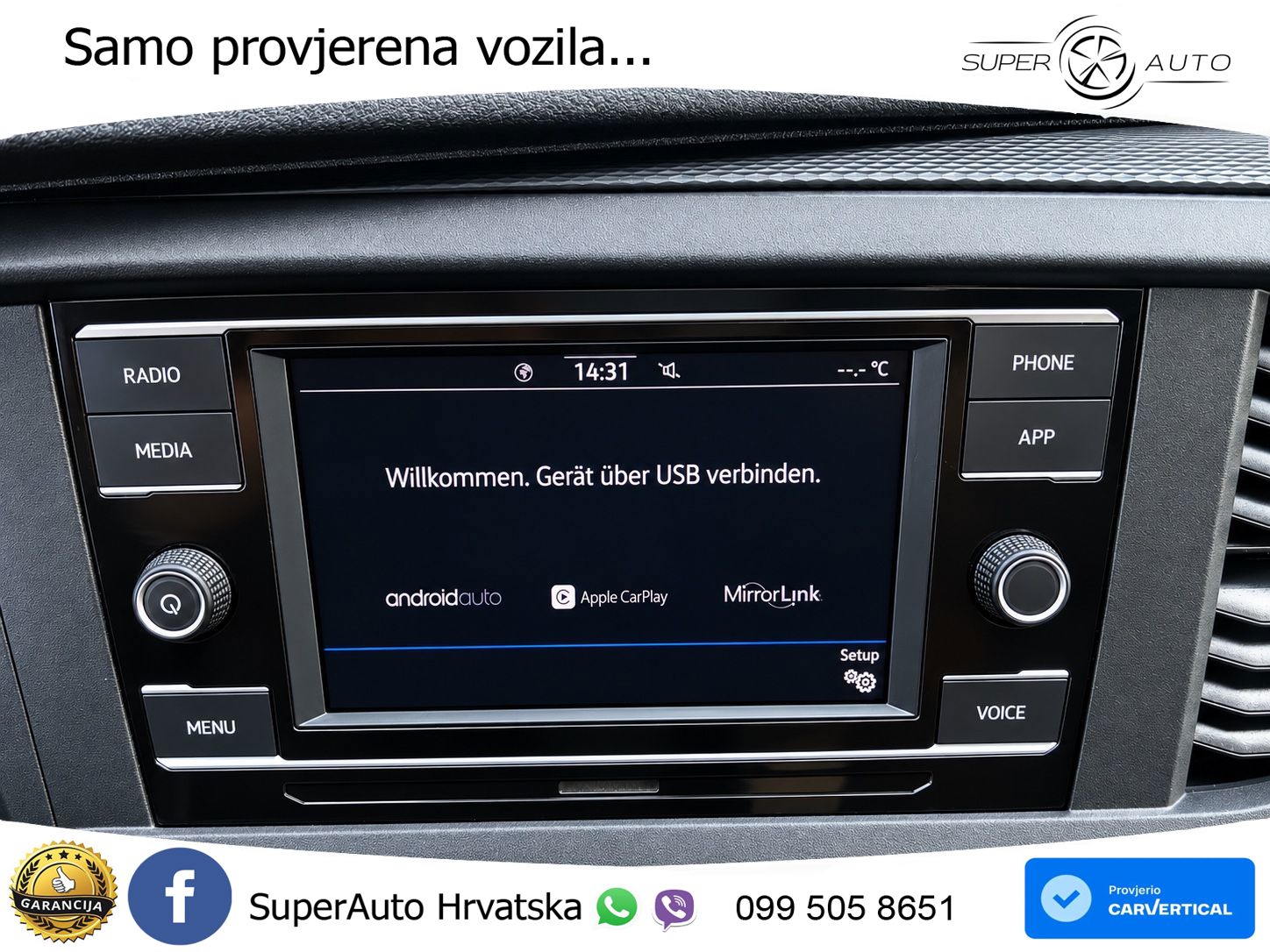 Volkswagen T6.1 Transporter LANG KLIMA SHZ BOTT SCHRANK STH 110 KS