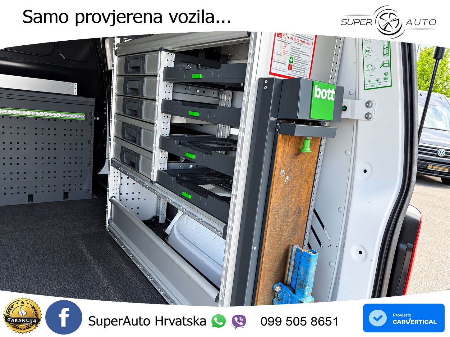 Volkswagen T6.1 Transporter LANG KLIMA SHZ BOTT SCHRANK STH 110 KS