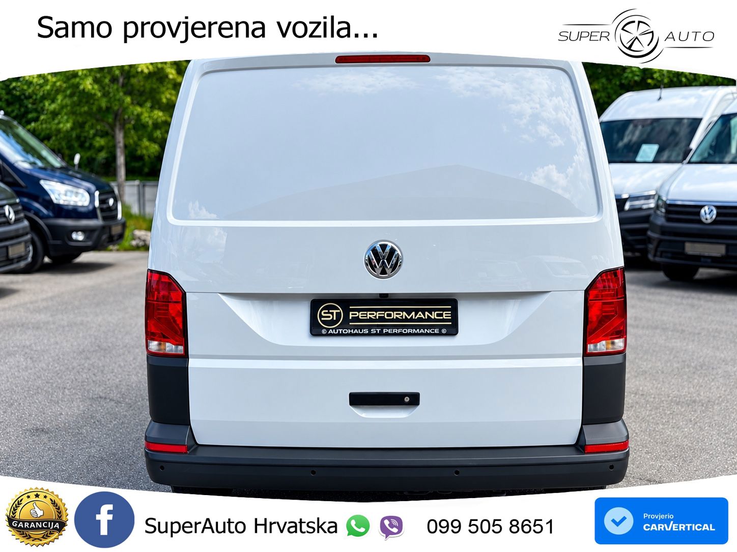 Volkswagen T6.1 Transporter LANG KLIMA SHZ BOTT SCHRANK STH 110 KS