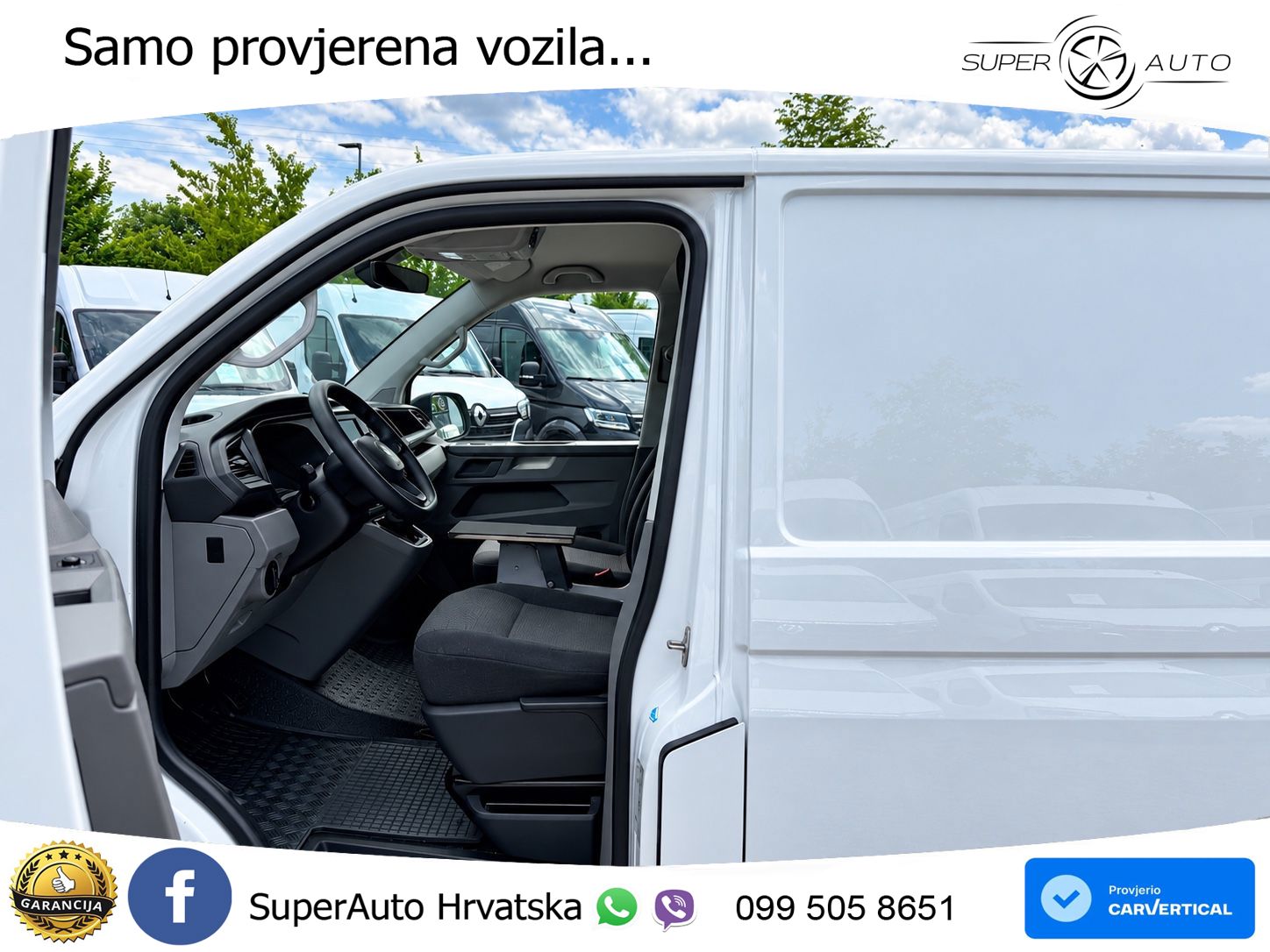Volkswagen T6.1 Transporter LANG KLIMA SHZ BOTT SCHRANK STH 110 KS