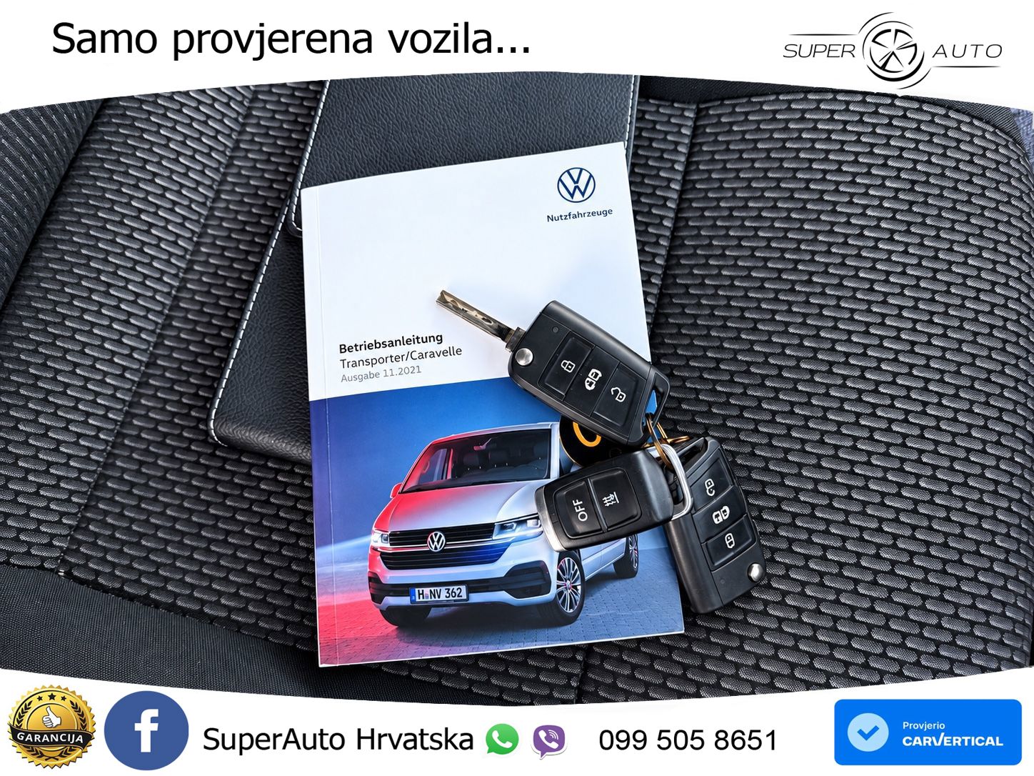 Volkswagen T6.1 Transporter LANG KLIMA SHZ BOTT SCHRANK STH 110 KS
