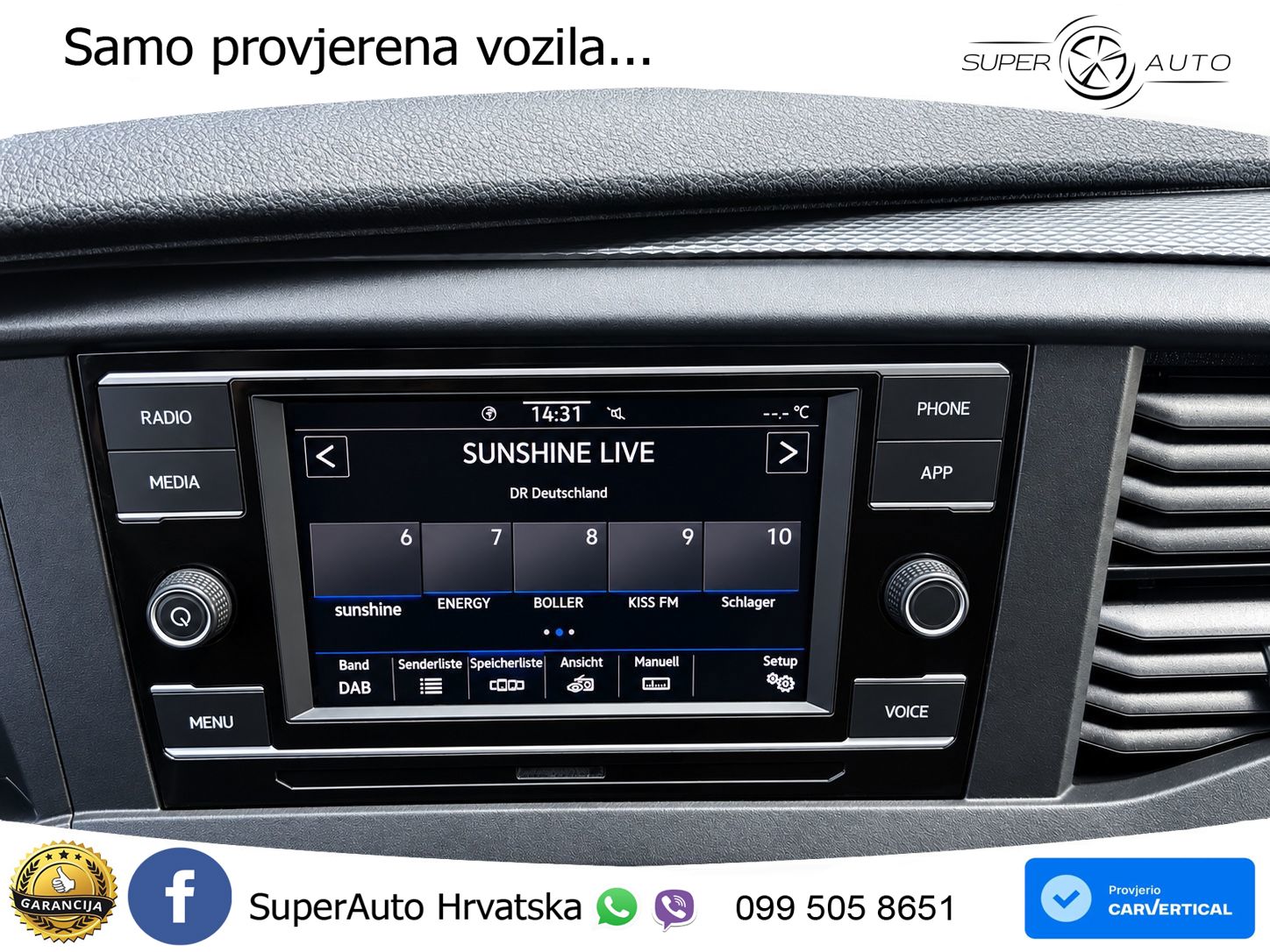 Volkswagen T6.1 Transporter LANG KLIMA SHZ BOTT SCHRANK STH 110 KS