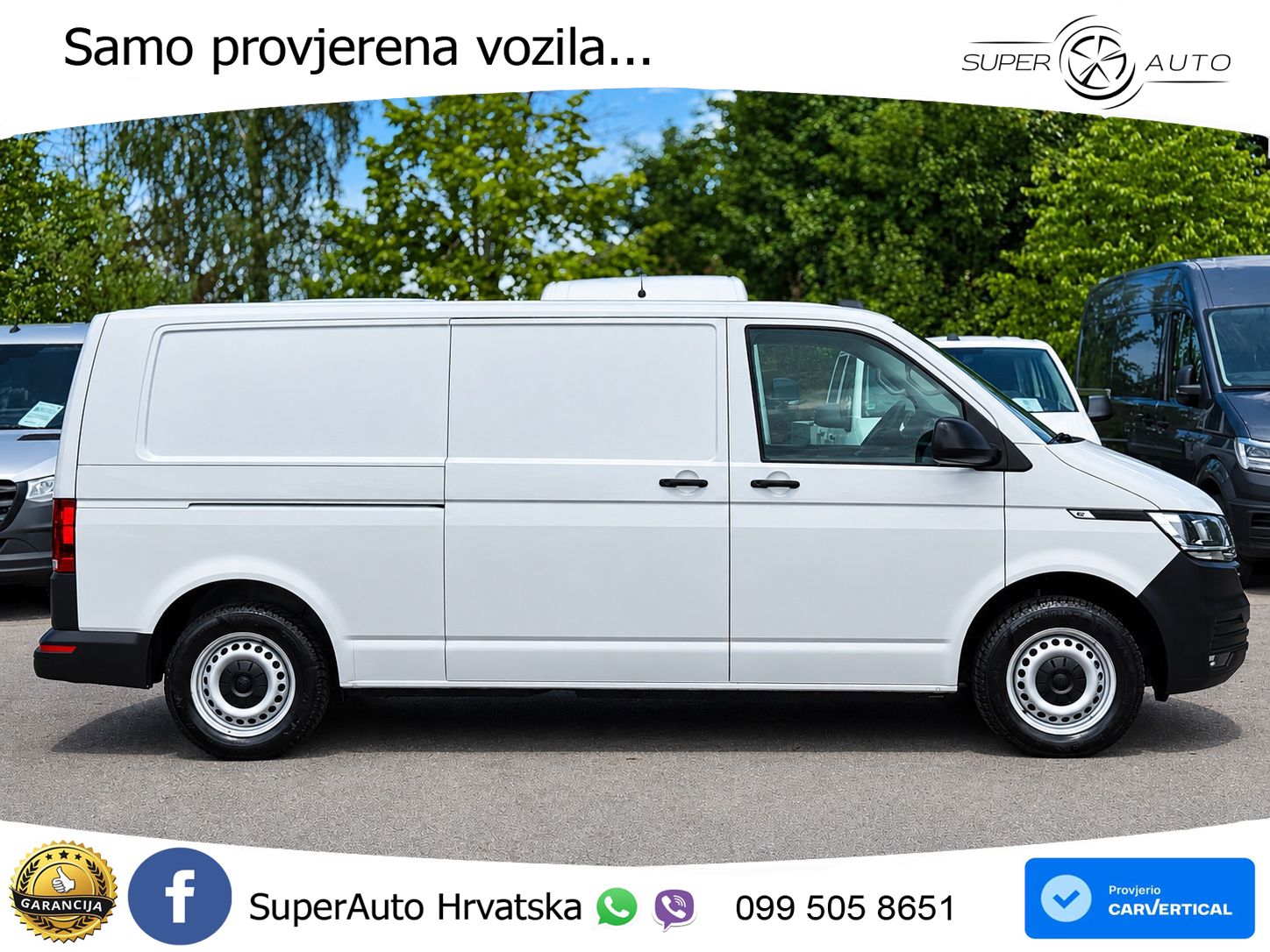 Volkswagen T6.1 Transporter LANG KLIMA SHZ BOTT SCHRANK STH 110 KS