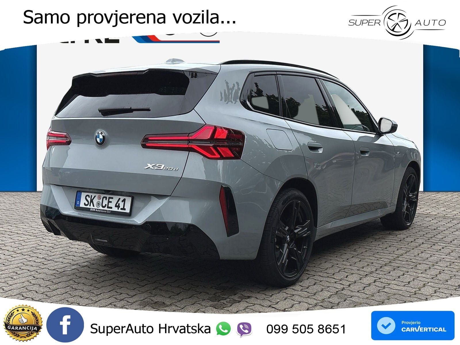 BMW X3 20d xDrive Steptronic M Sport LED+GR SJED+ACC