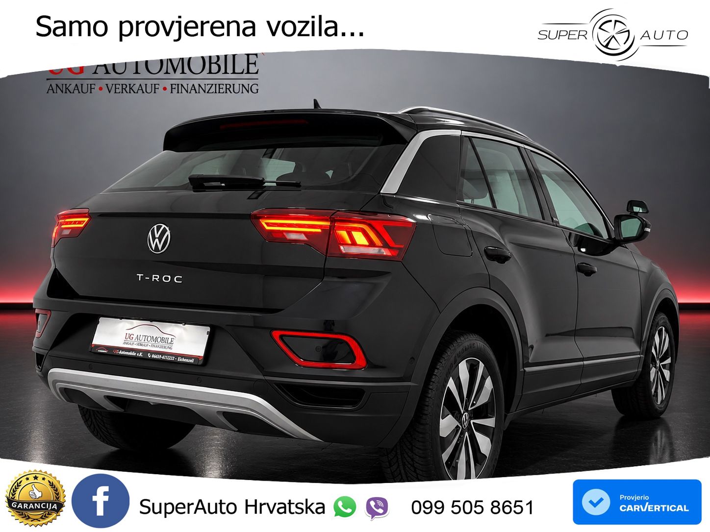 Volkswagen T-Roc 2.0 TDI (150 KS) DSG LED+GR SJED+ACC