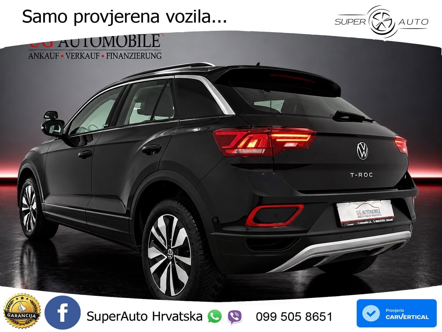 Volkswagen T-Roc 2.0 TDI (150 KS) DSG LED+GR SJED+ACC