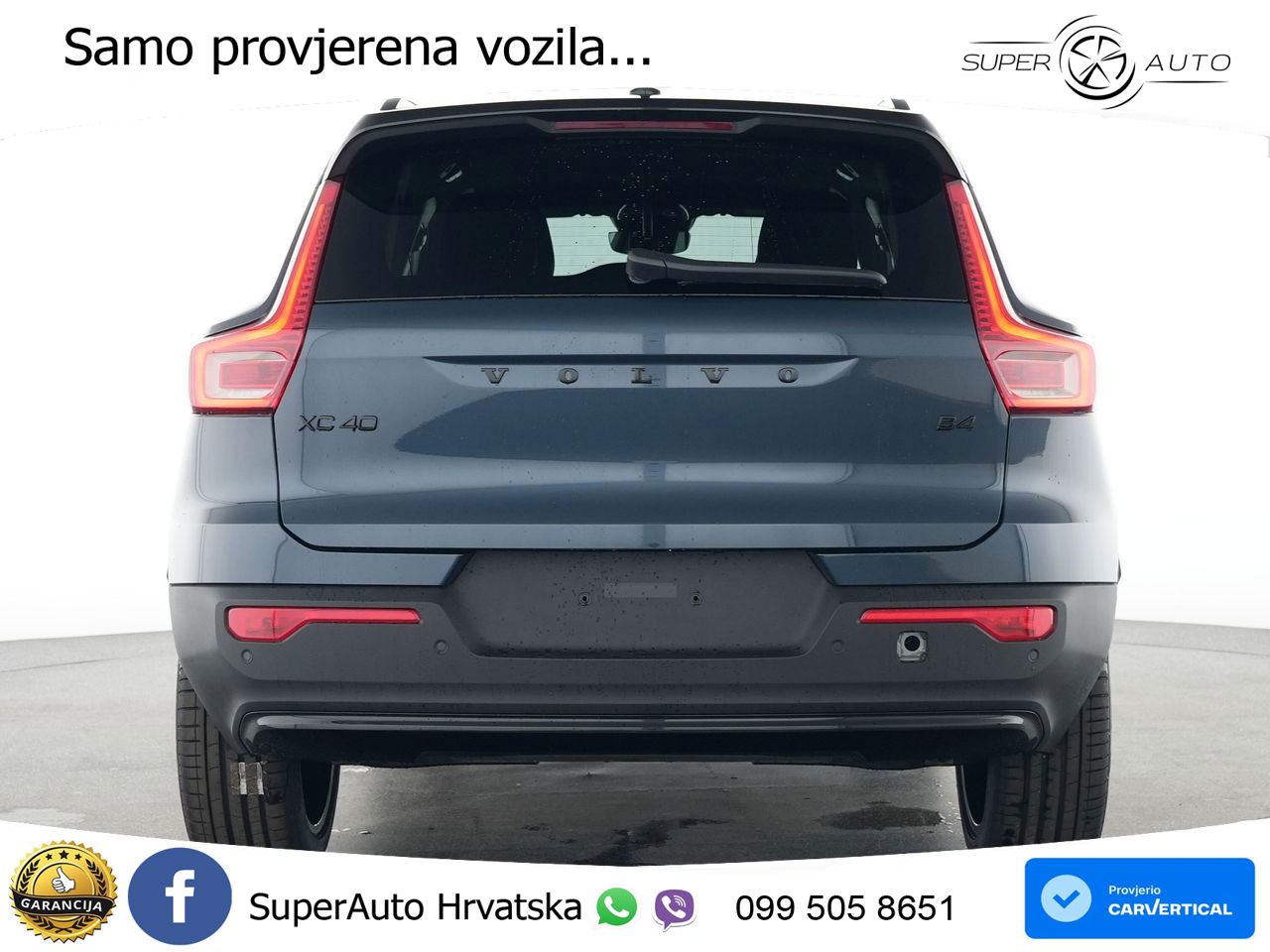 Volvo XC40 2.0 B4 197 KS Automatic ACC+GR SJED+360+PANO