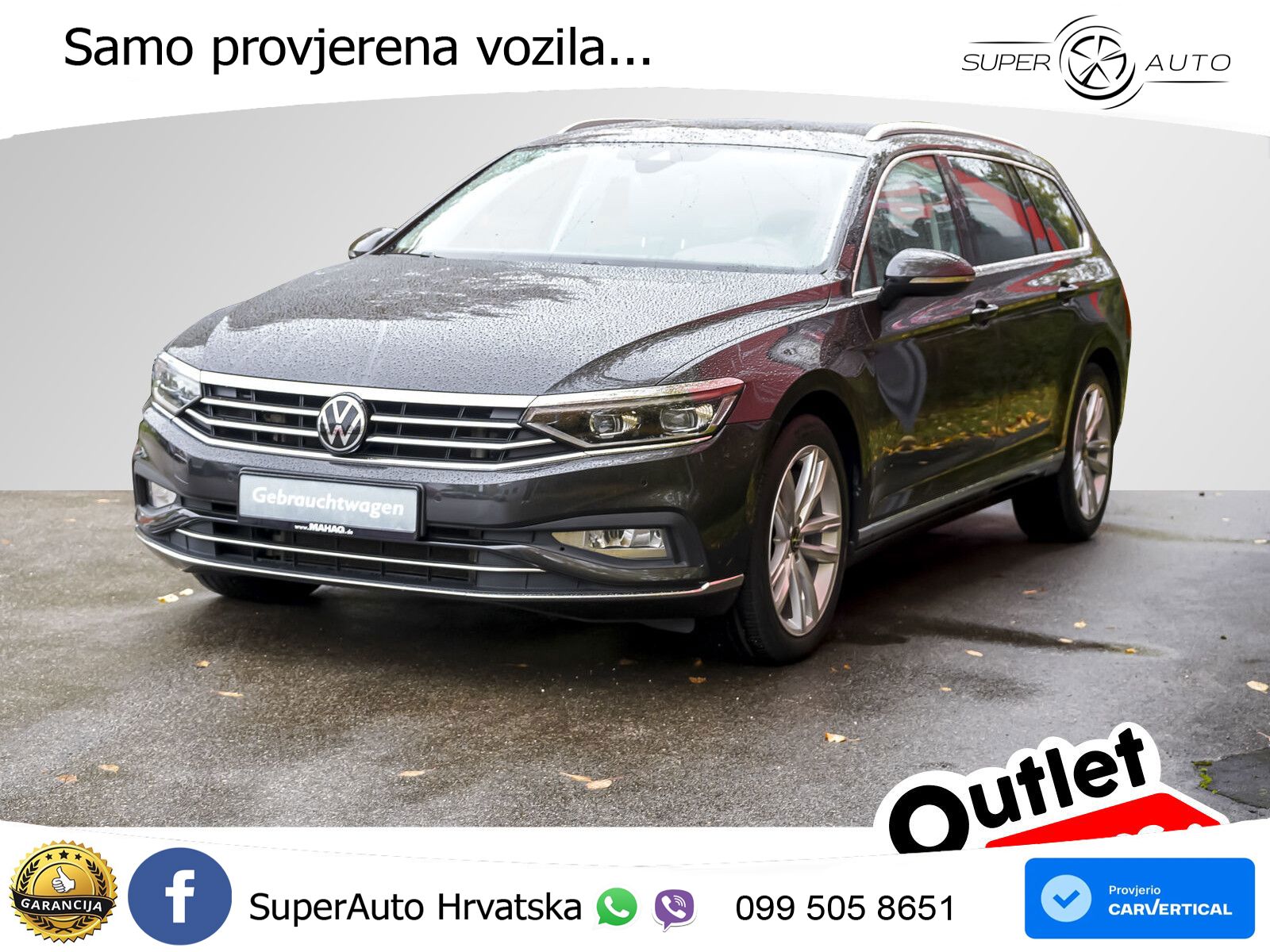 Volkswagen Passat Variant 1.5 TSI (150 KS) DSG ACT Elegance LED+GR SJED+ACC