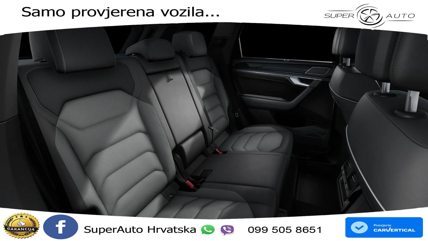 Volkswagen Touareg 3.0 V6 TDI (286 KS) 4MOTION Tiptronic ZRAČNI+ACC+4xGR SJED+KAM