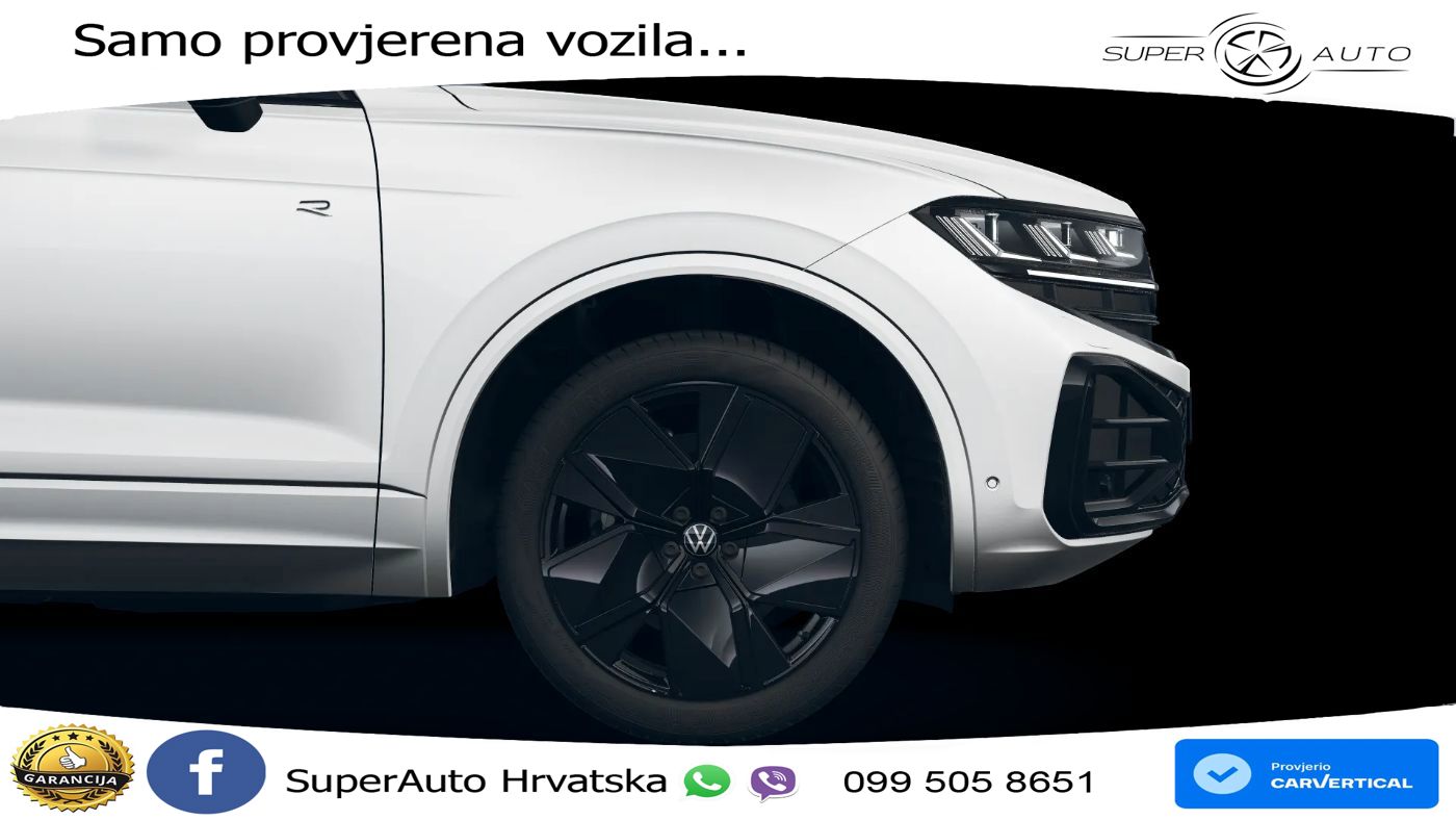 Volkswagen Touareg 3.0 V6 TDI (286 KS) 4MOTION Tiptronic ZRAČNI+ACC+4xGR SJED+KAM
