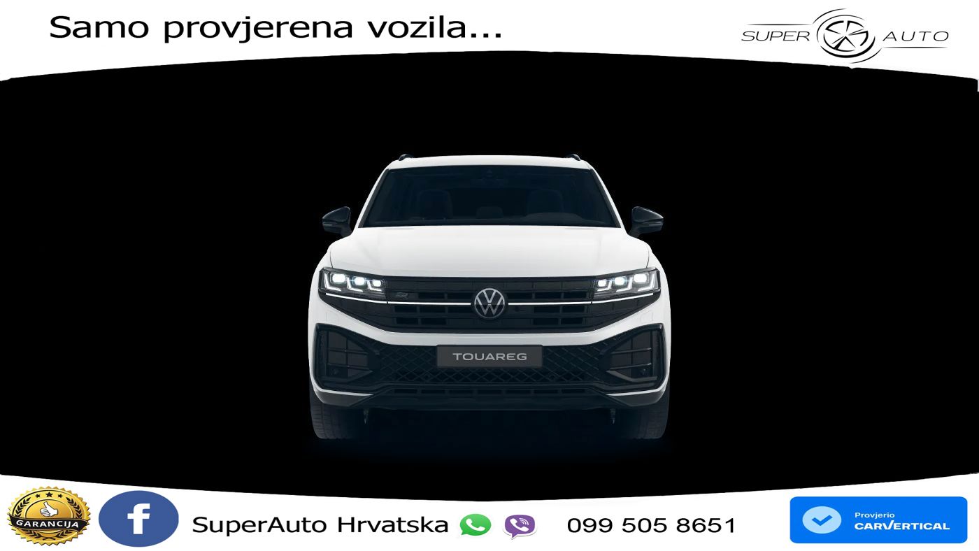 Volkswagen Touareg 3.0 V6 TDI (286 KS) 4MOTION Tiptronic ZRAČNI+ACC+4xGR SJED+KAM