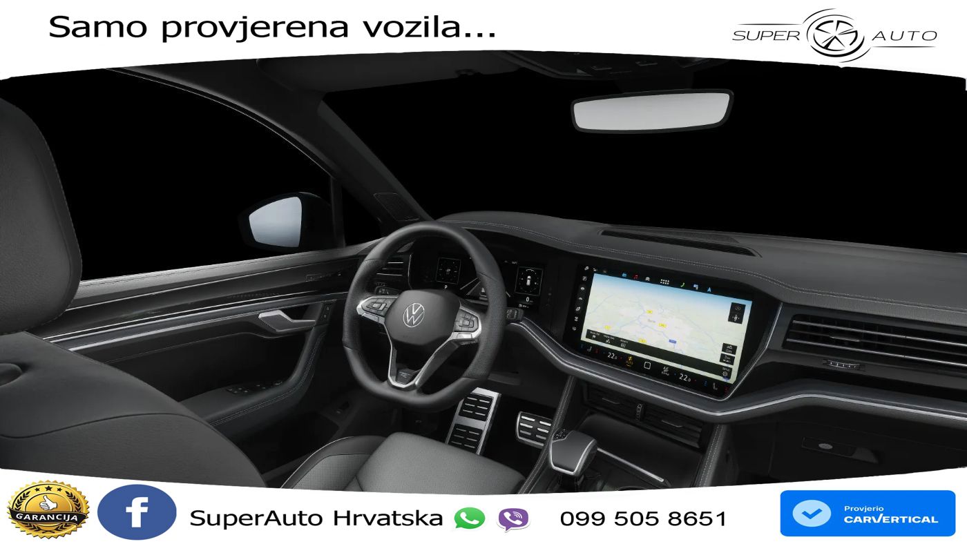Volkswagen Touareg 3.0 V6 TDI (286 KS) 4MOTION Tiptronic ZRAČNI+ACC+4xGR SJED+KAM