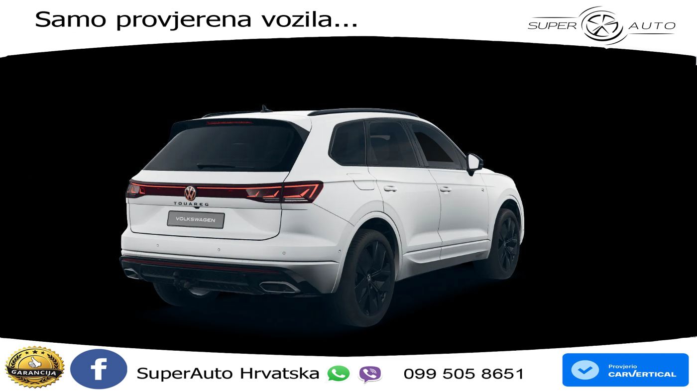 Volkswagen Touareg 3.0 V6 TDI (286 KS) 4MOTION Tiptronic ZRAČNI+ACC+4xGR SJED+KAM