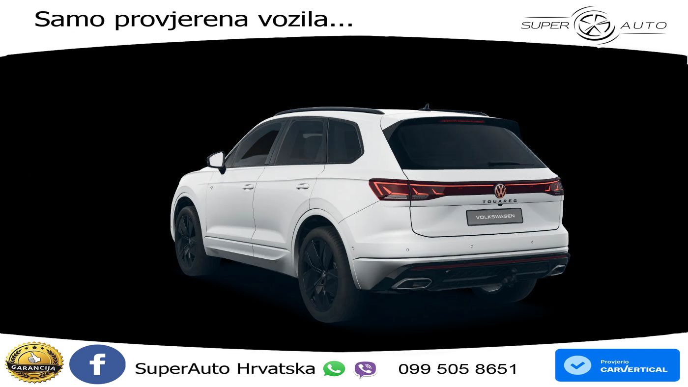 Volkswagen Touareg 3.0 V6 TDI (286 KS) 4MOTION Tiptronic ZRAČNI+ACC+4xGR SJED+KAM