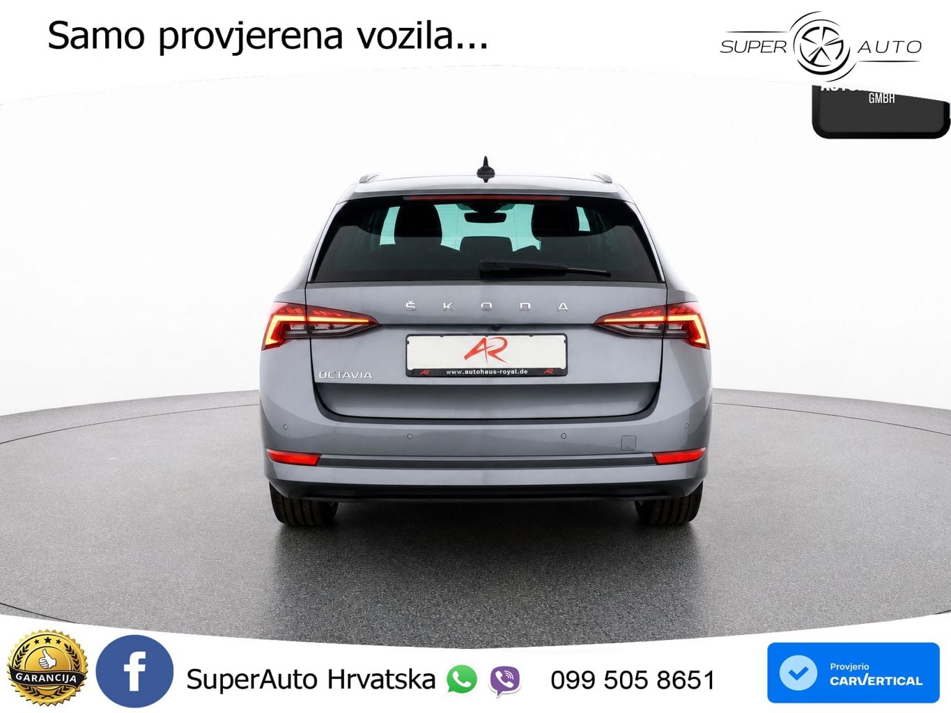 Škoda Octavia Combi 2.0 TDI (150 KS) DSG LED+GR SJED+ACC