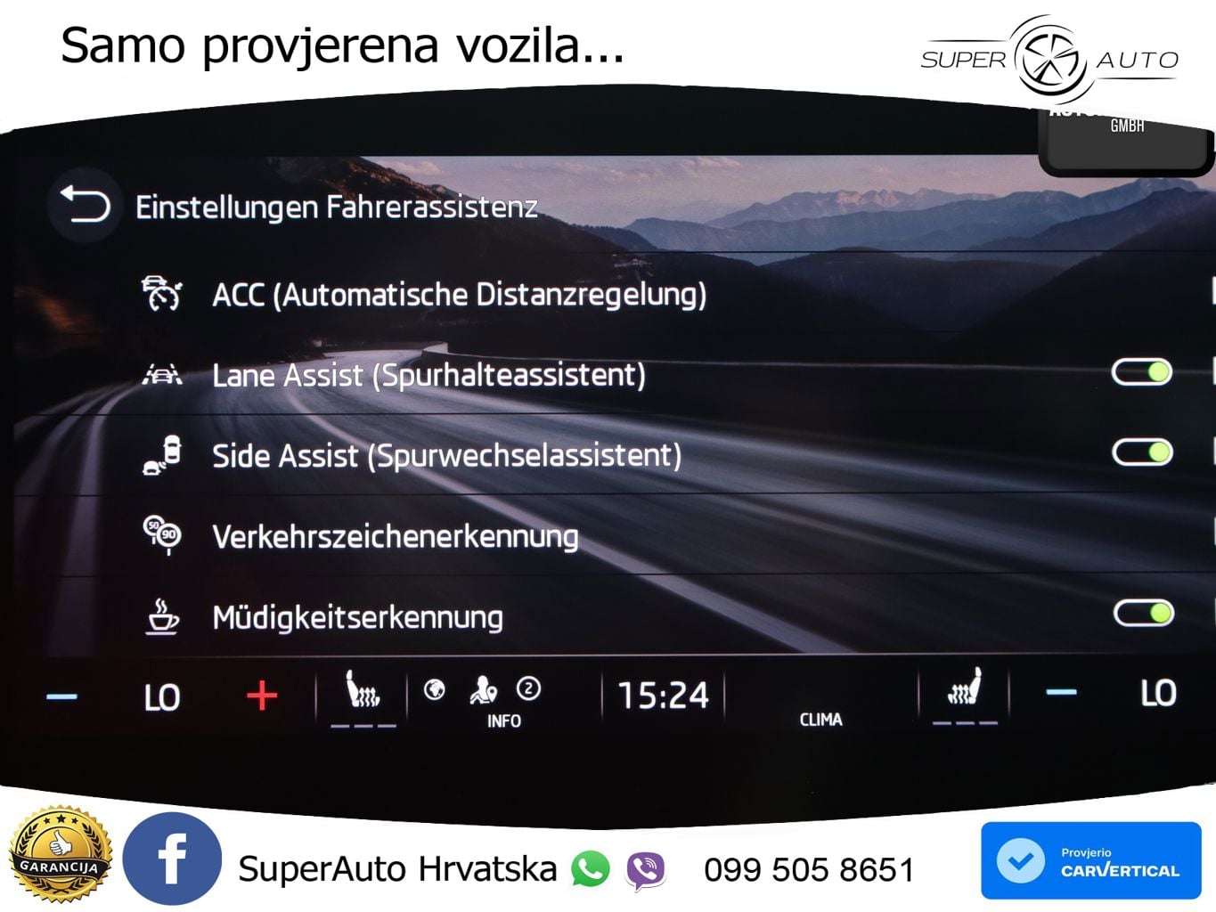 Škoda Octavia Combi 2.0 TDI (150 KS) DSG LED+GR SJED+ACC