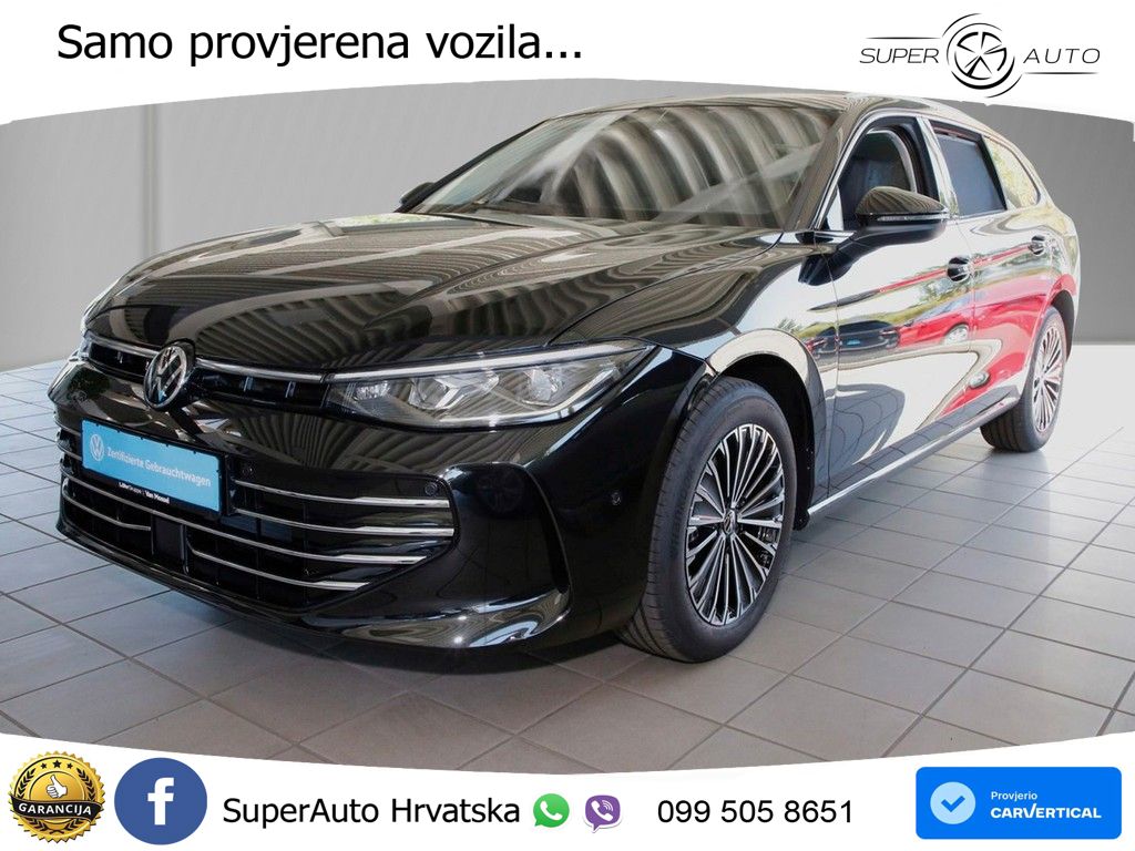 Volkswagen Passat Variant 1.5 eTSI (150 KS) DSG Elegance MATRIX+GR SJED+KAM