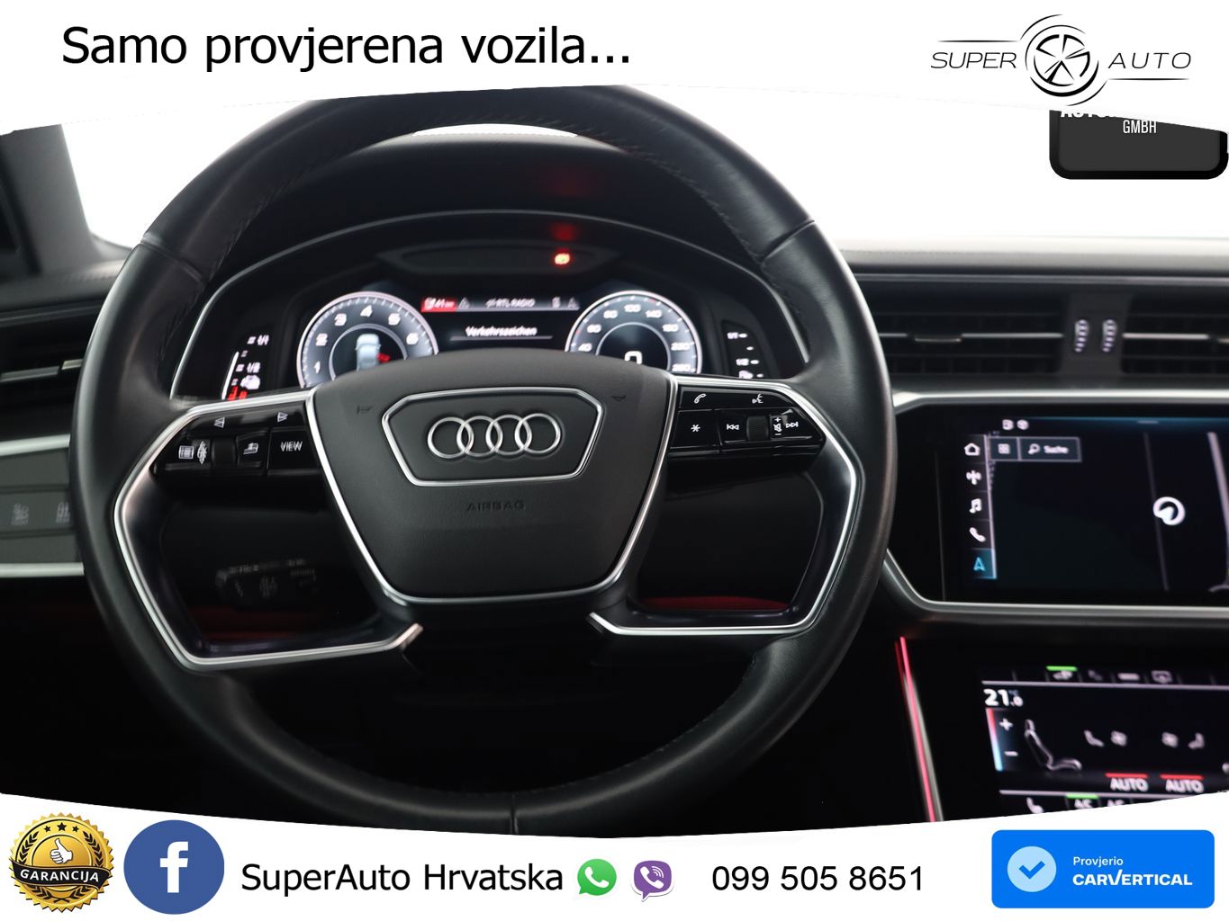 Audi A6 50 TFSIe (299 KS) quattro ultra S tronic LED+GR SJED+ACC