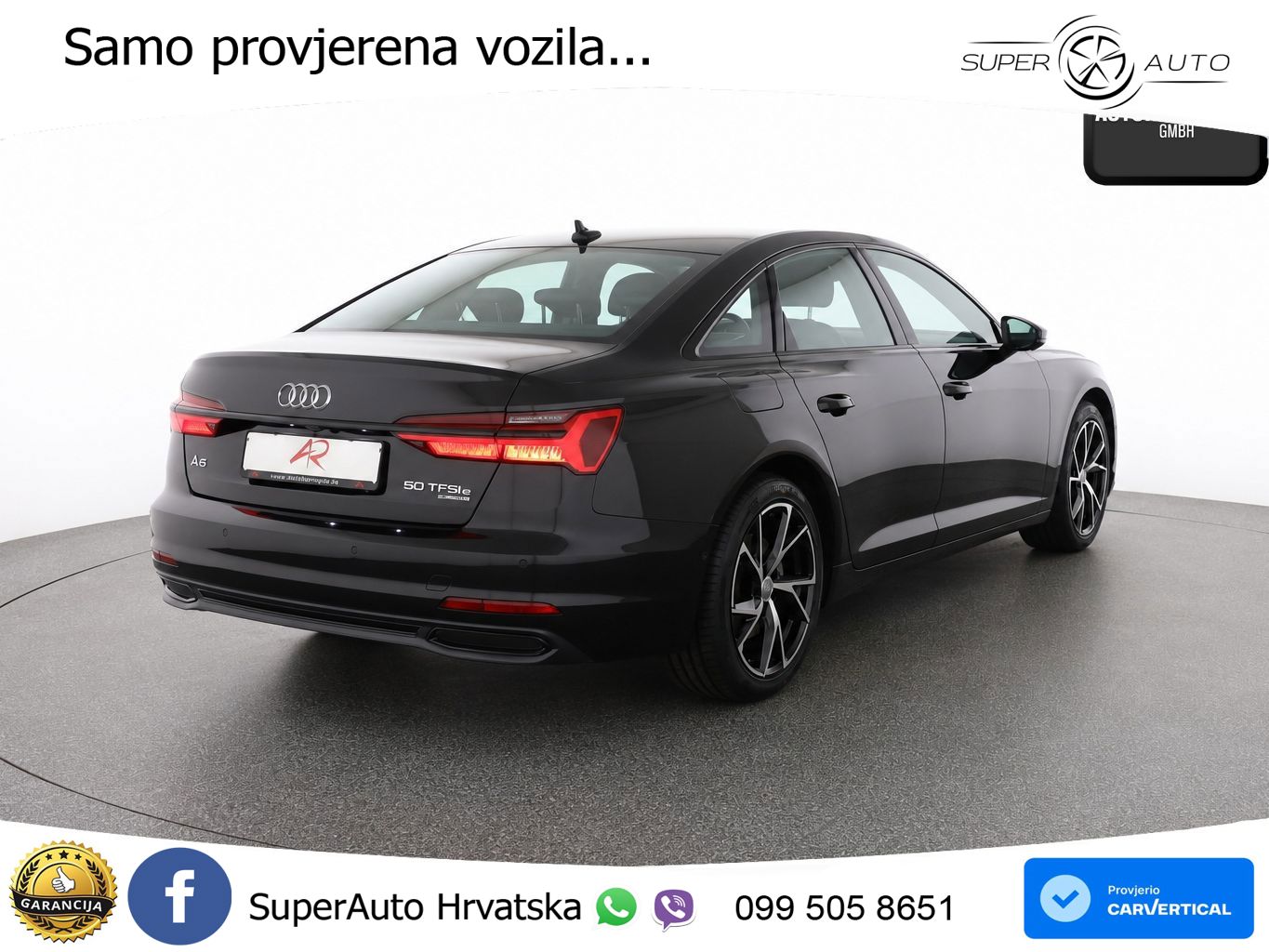 Audi A6 50 TFSIe (299 KS) quattro ultra S tronic LED+GR SJED+ACC