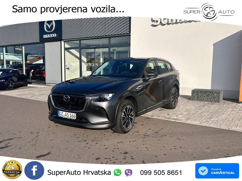 Mazda CX-60 2.5 e-Skyactiv (328 KS) AWD Automatic LED+ACC