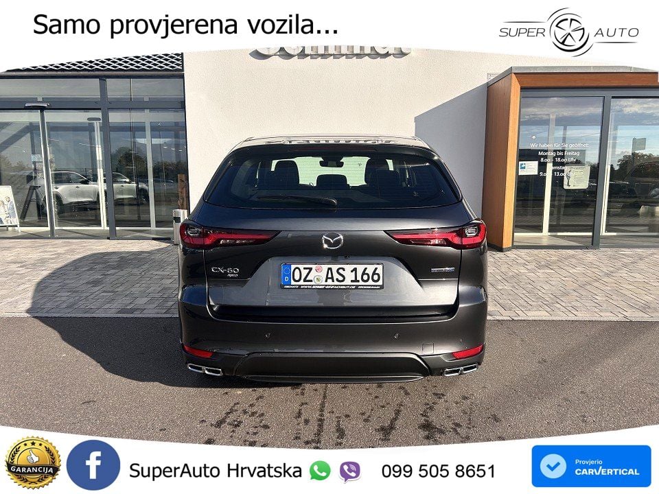 Mazda CX-60 2.5 e-Skyactiv (328 KS) AWD Automatic LED+ACC