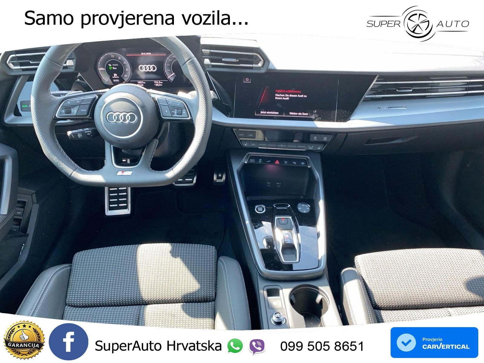 Audi A3 45 TFSIe (272 KS) S tronic S line MATRIX+GR SJED+KAM