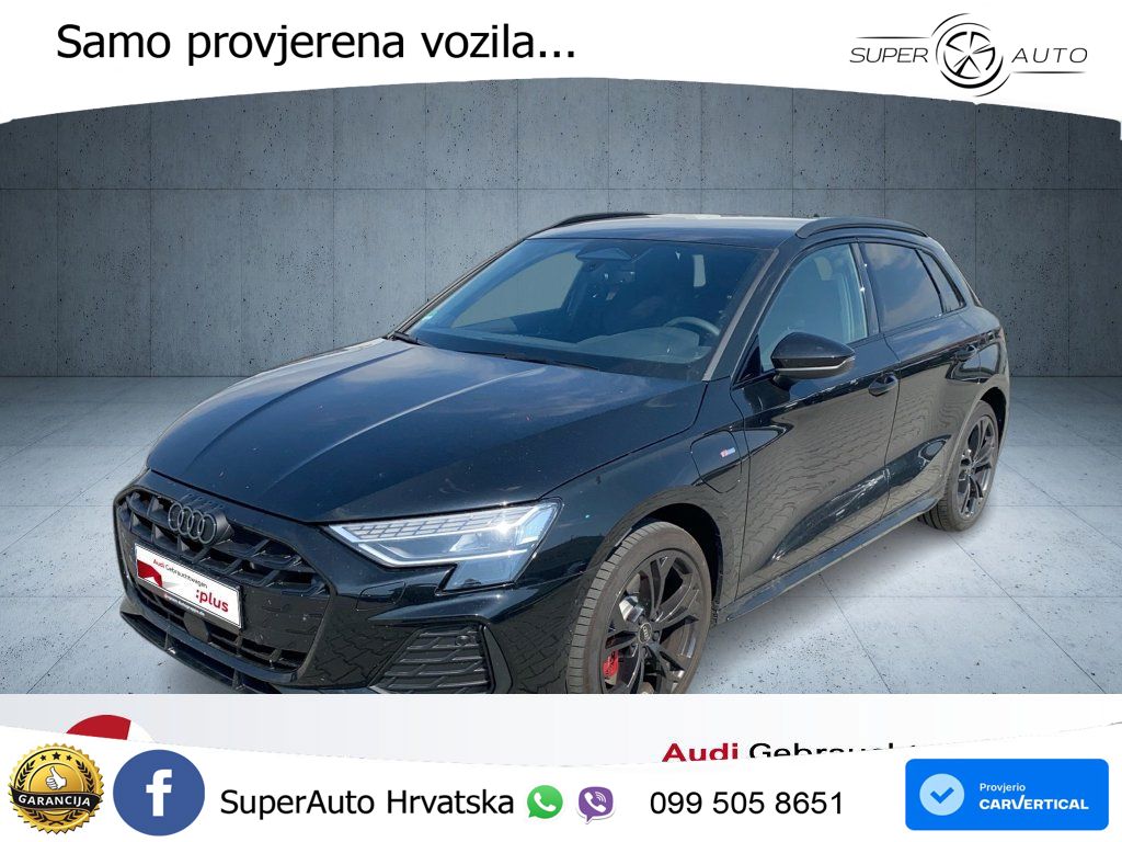 Audi A3 45 TFSIe (272 KS) S tronic S line MATRIX+GR SJED+KAM