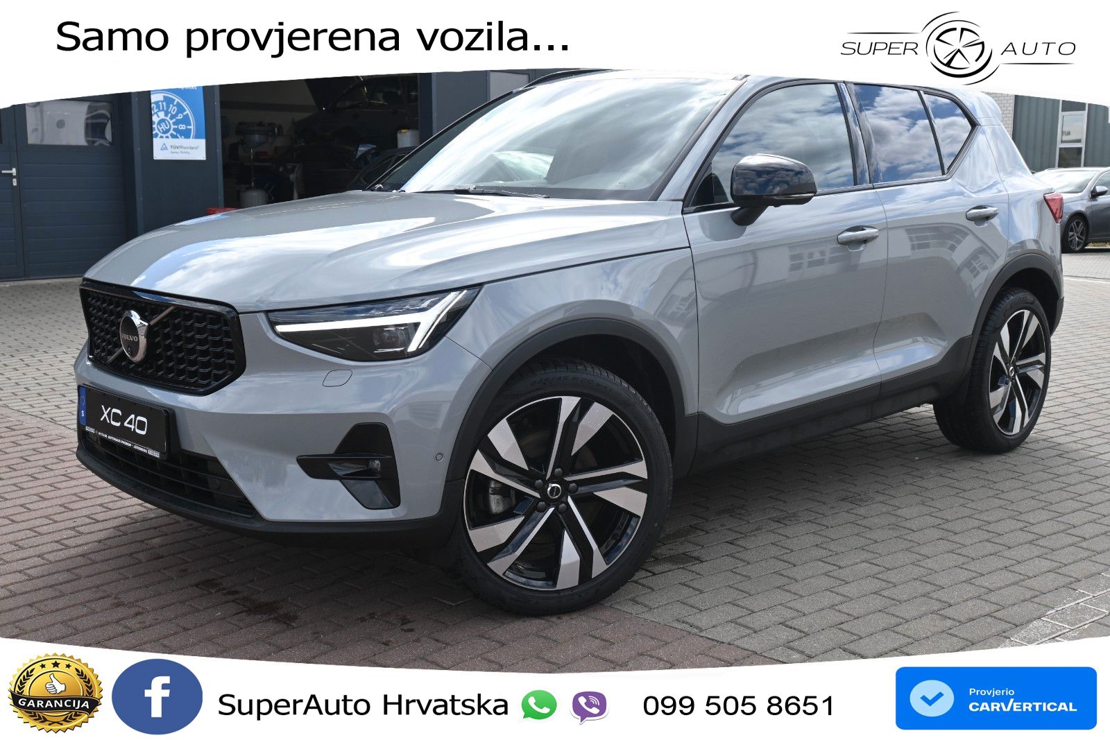 Volvo XC40 2.0 B4 197 KS Automatic ACC+GR SJED+360+PANO