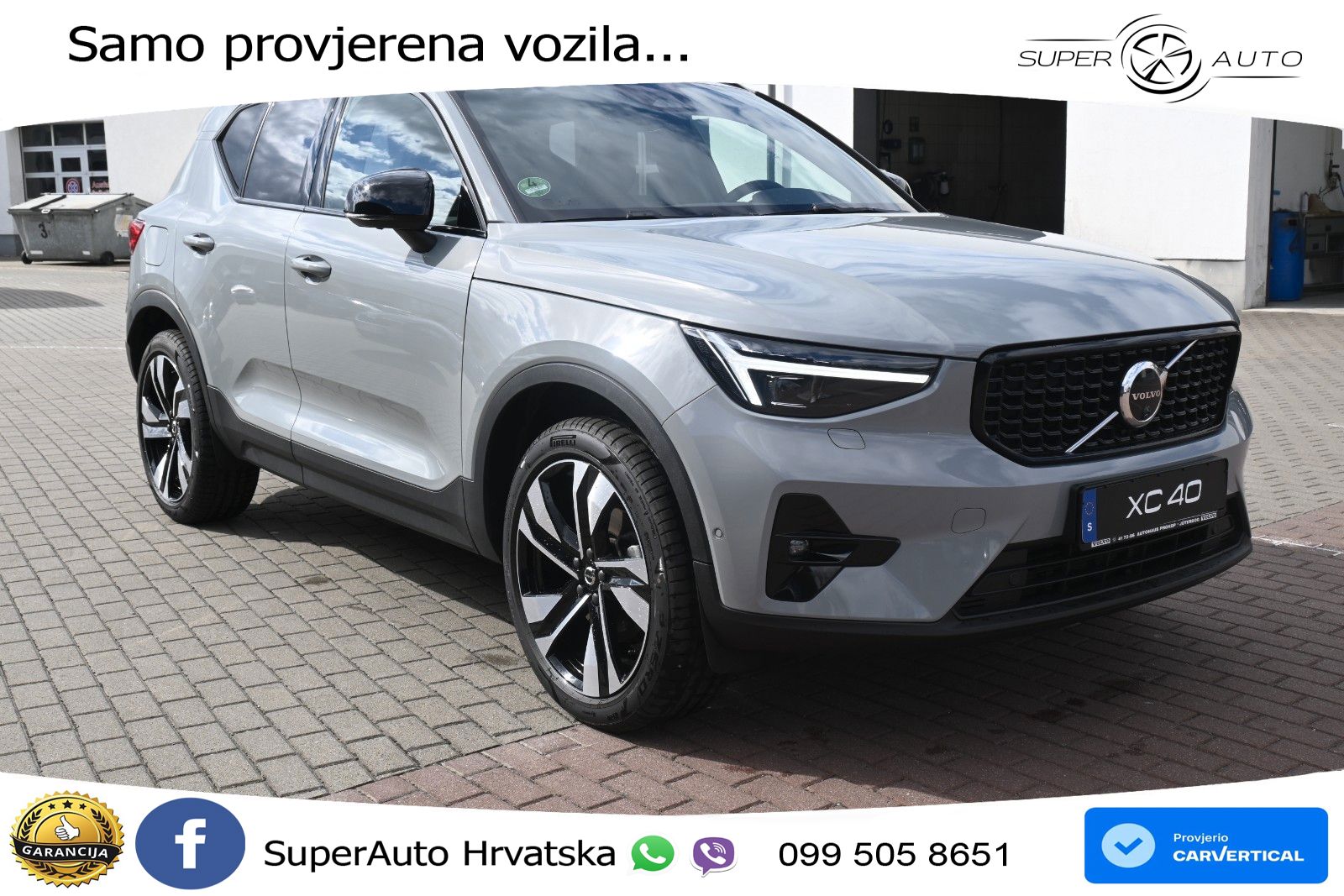 Volvo XC40 2.0 B4 197 KS Automatic ACC+GR SJED+360+PANO