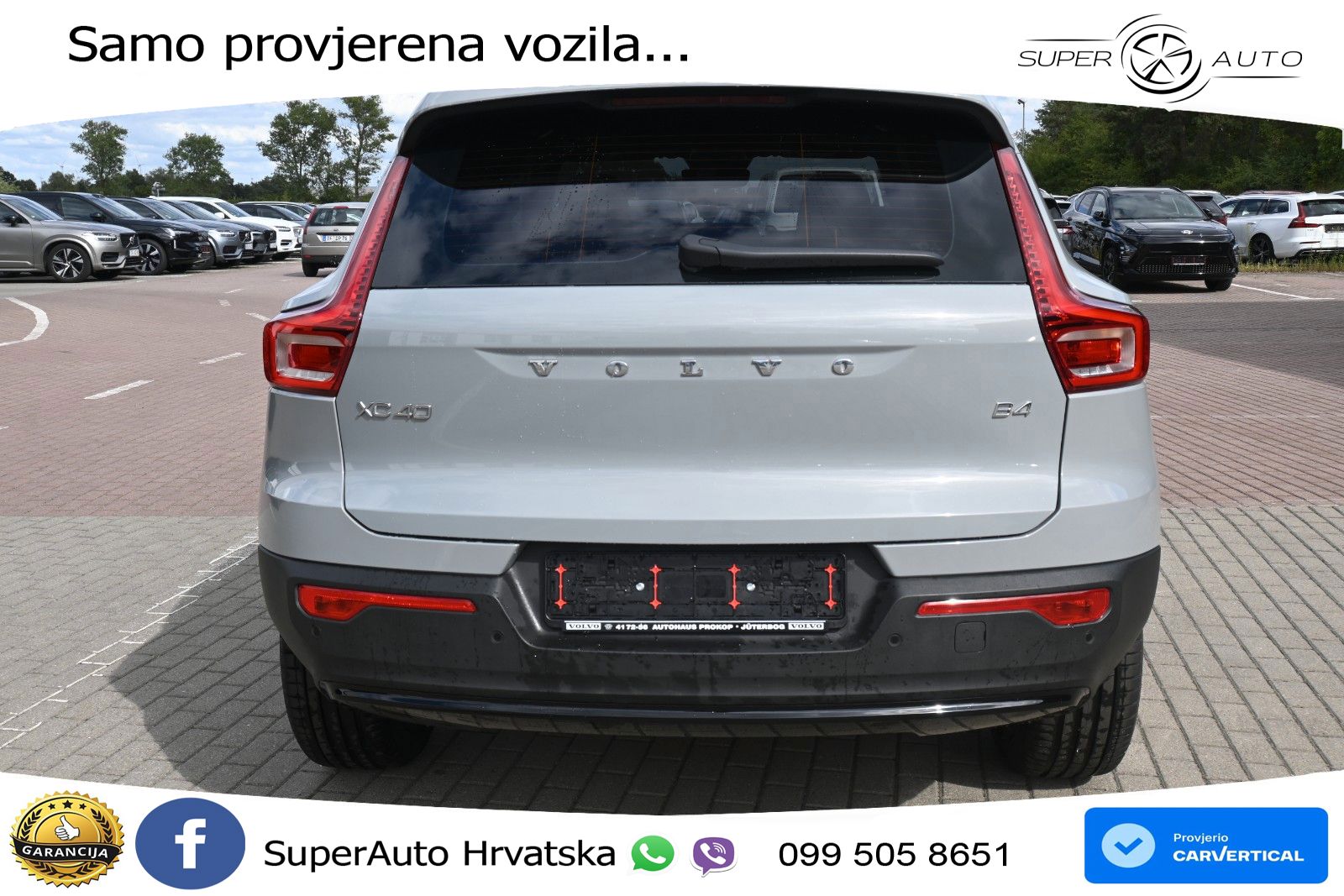 Volvo XC40 2.0 B4 197 KS Automatic ACC+GR SJED+360+PANO