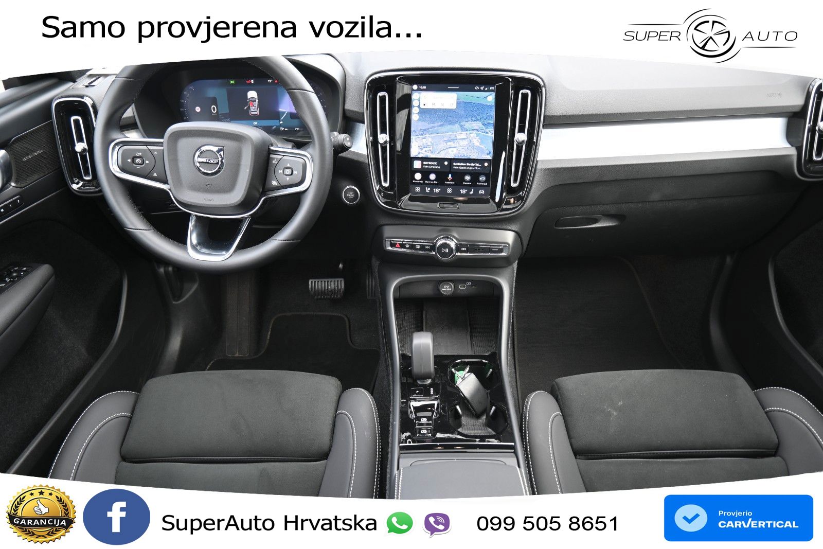 Volvo XC40 2.0 B4 197 KS Automatic ACC+GR SJED+360+PANO