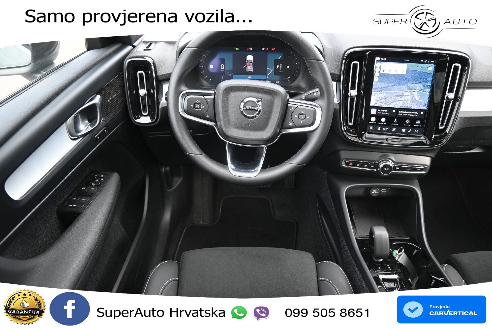 Volvo XC40 2.0 B4 197 KS Automatic ACC+GR SJED+360+PANO