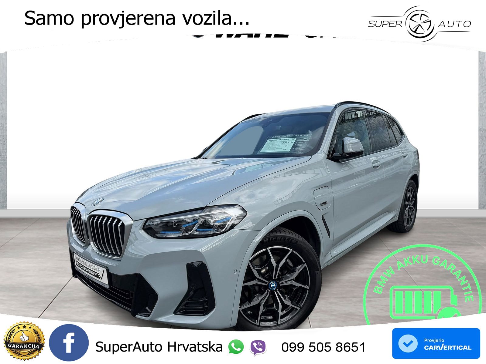 BMW X3 30e xDrive Steptronic M Sport