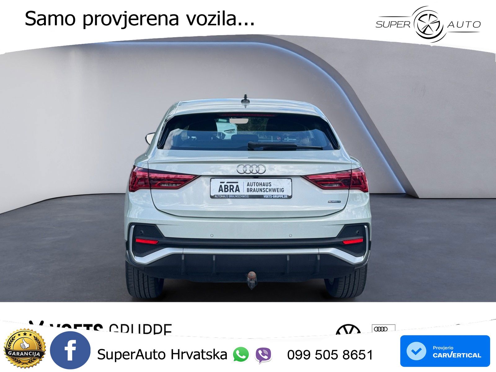 Audi Q3 Sportback 40 TDI (200 KS) quattro S tronic S line MATRIX+GR SJED+KAM