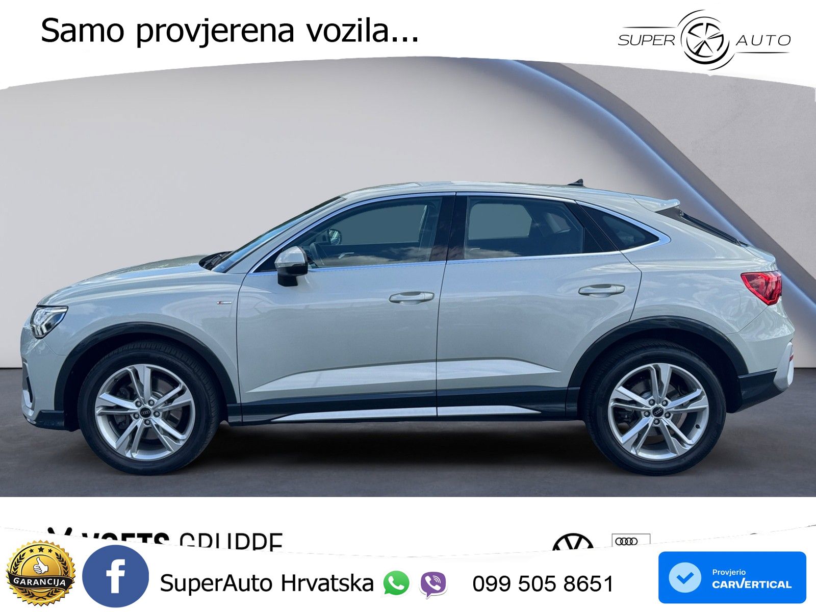 Audi Q3 Sportback 40 TDI (200 KS) quattro S tronic S line MATRIX+GR SJED+KAM
