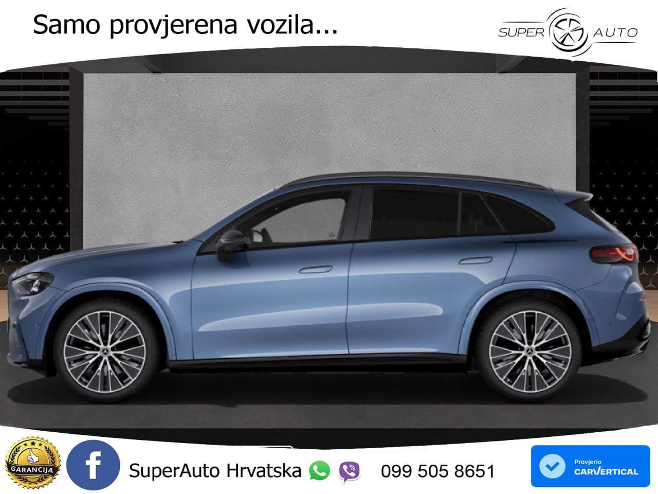 Mercedes GLC 400 94 kWh (489 KS) 4MATIC EQ Technology AMG ZRAČNI+ACC+GR SJED+KAM+PANO